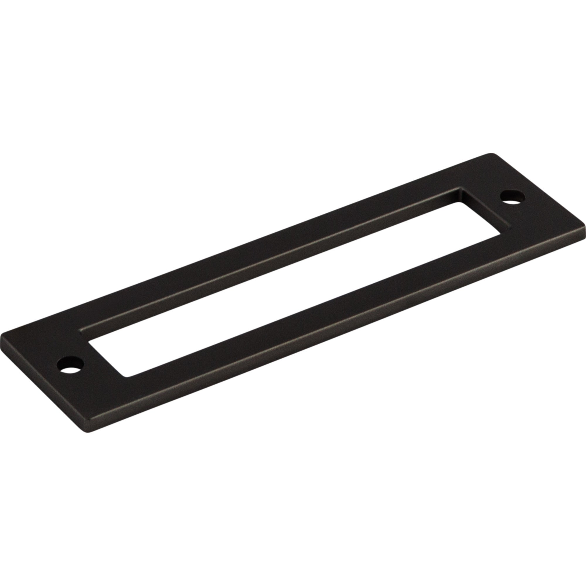 Hollin 3 3/4" Center to Center Pull Backplate - Ash Gray