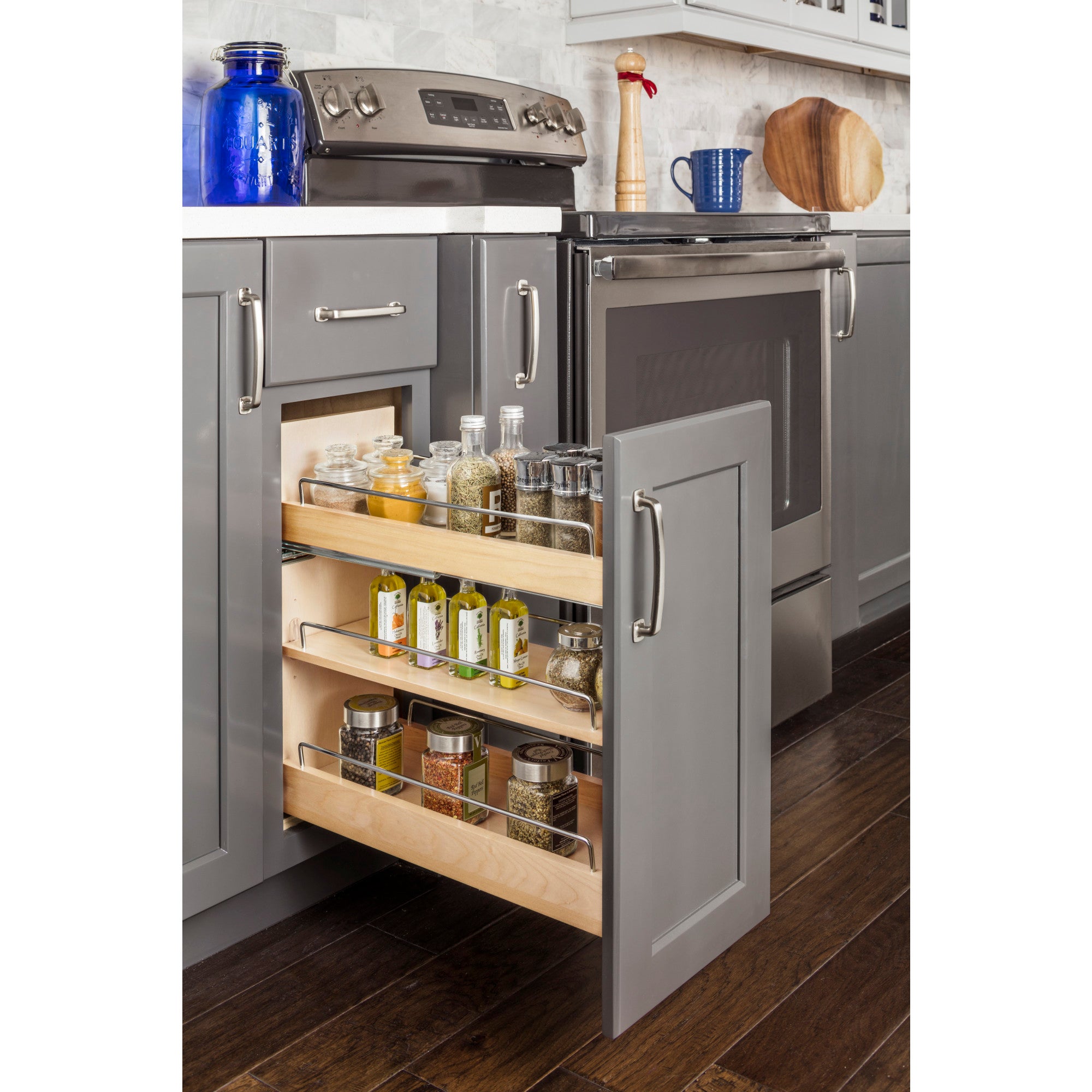 5" "No Wiggle" Soft-Close Under Drawer Base Pullout