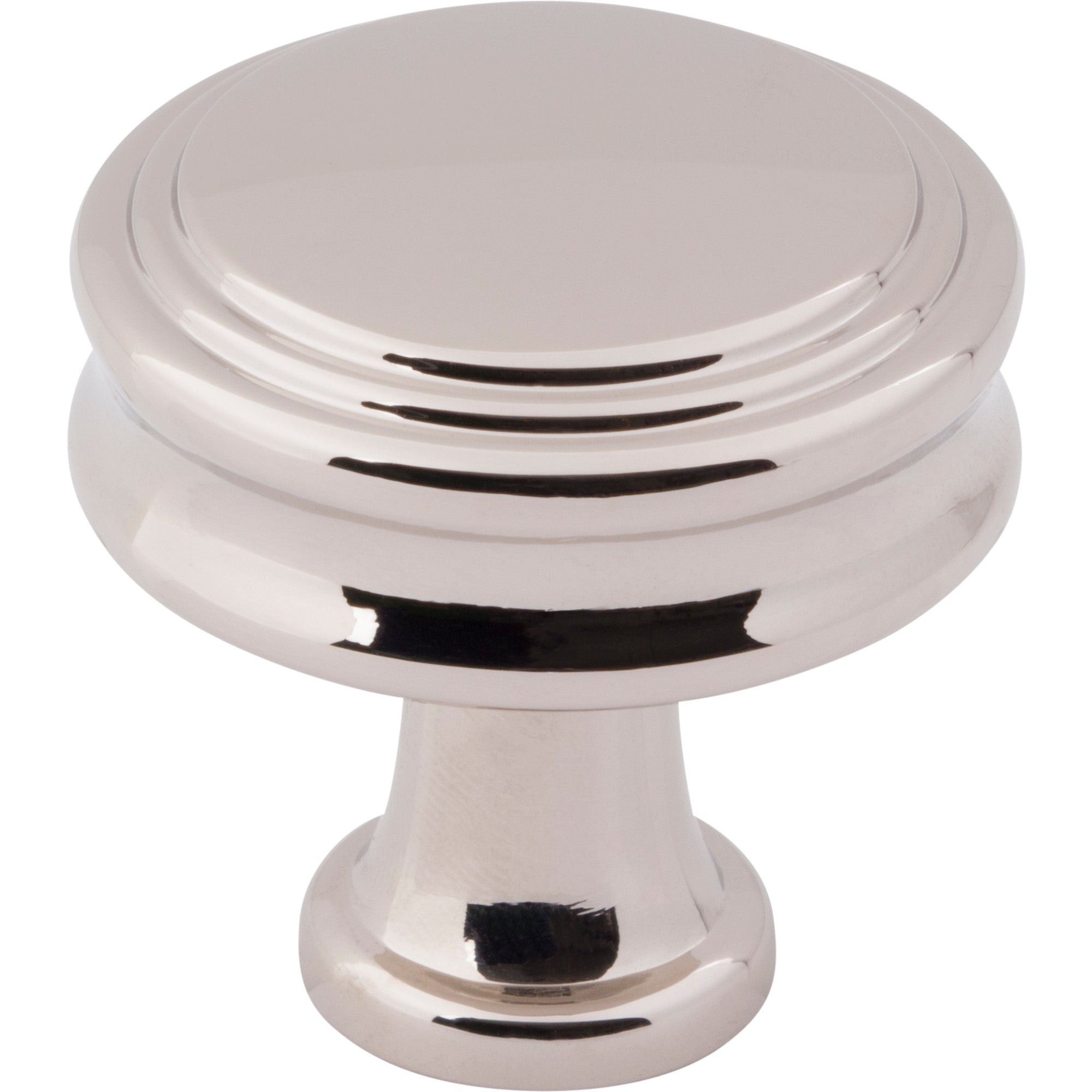 Coddington 1 1/4" Length Round Knob - Polished Nickel