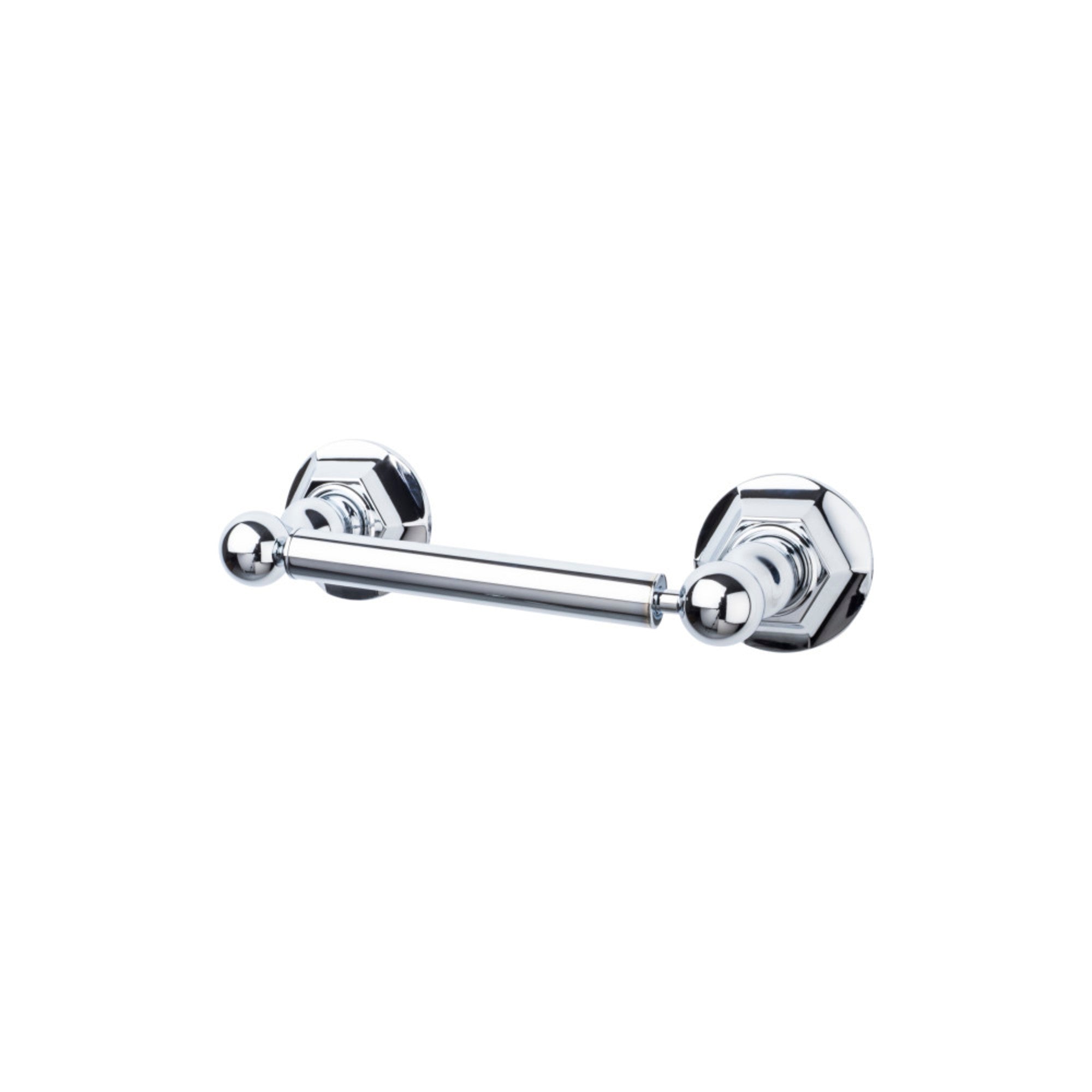 TOP BATH (R) Edwardian Bath Wall Mounted Toilet Paper Holder - Polished Chrome