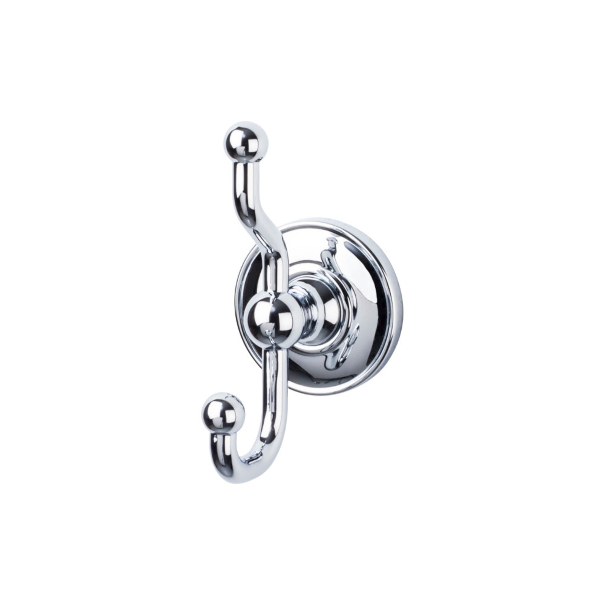 TOP BATH (R) Edwardian Bath 5" Wall Bath Hooks - Polished Chrome