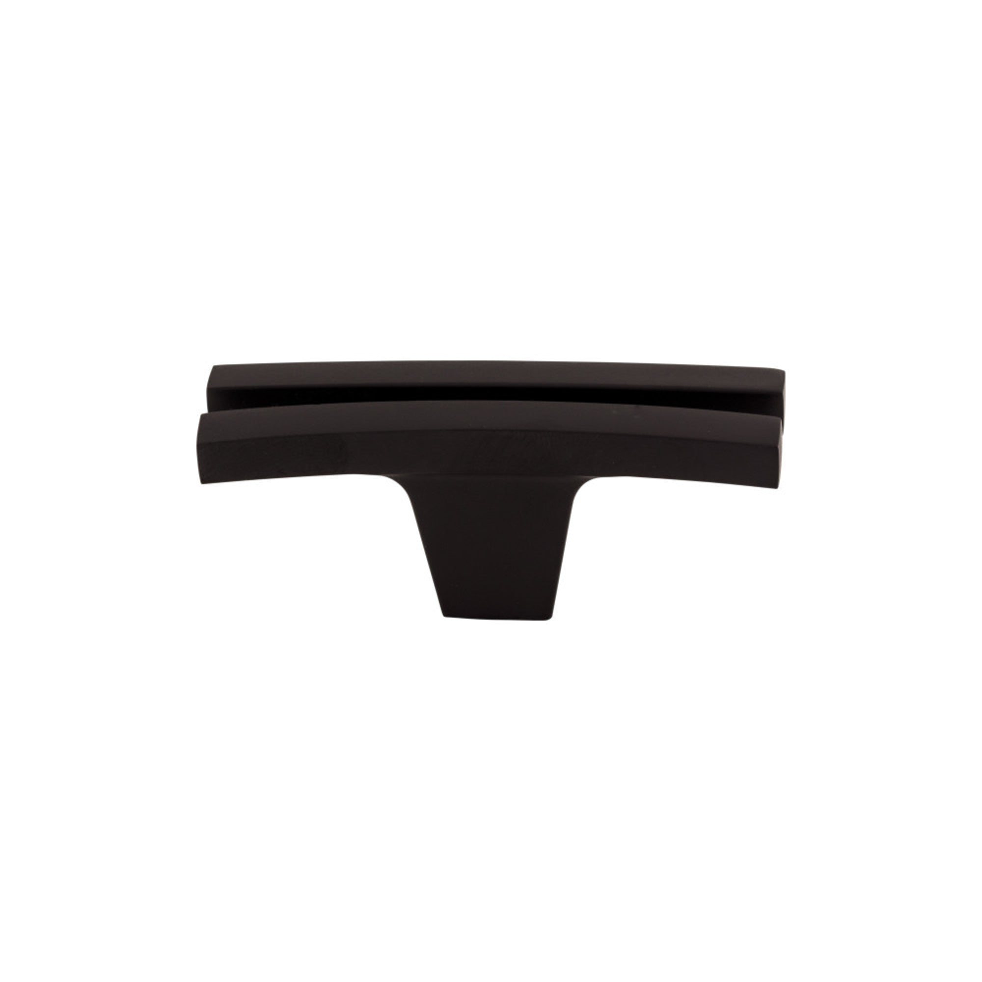 Flared 2 5/8" Length Geometric Knob - Flat Black