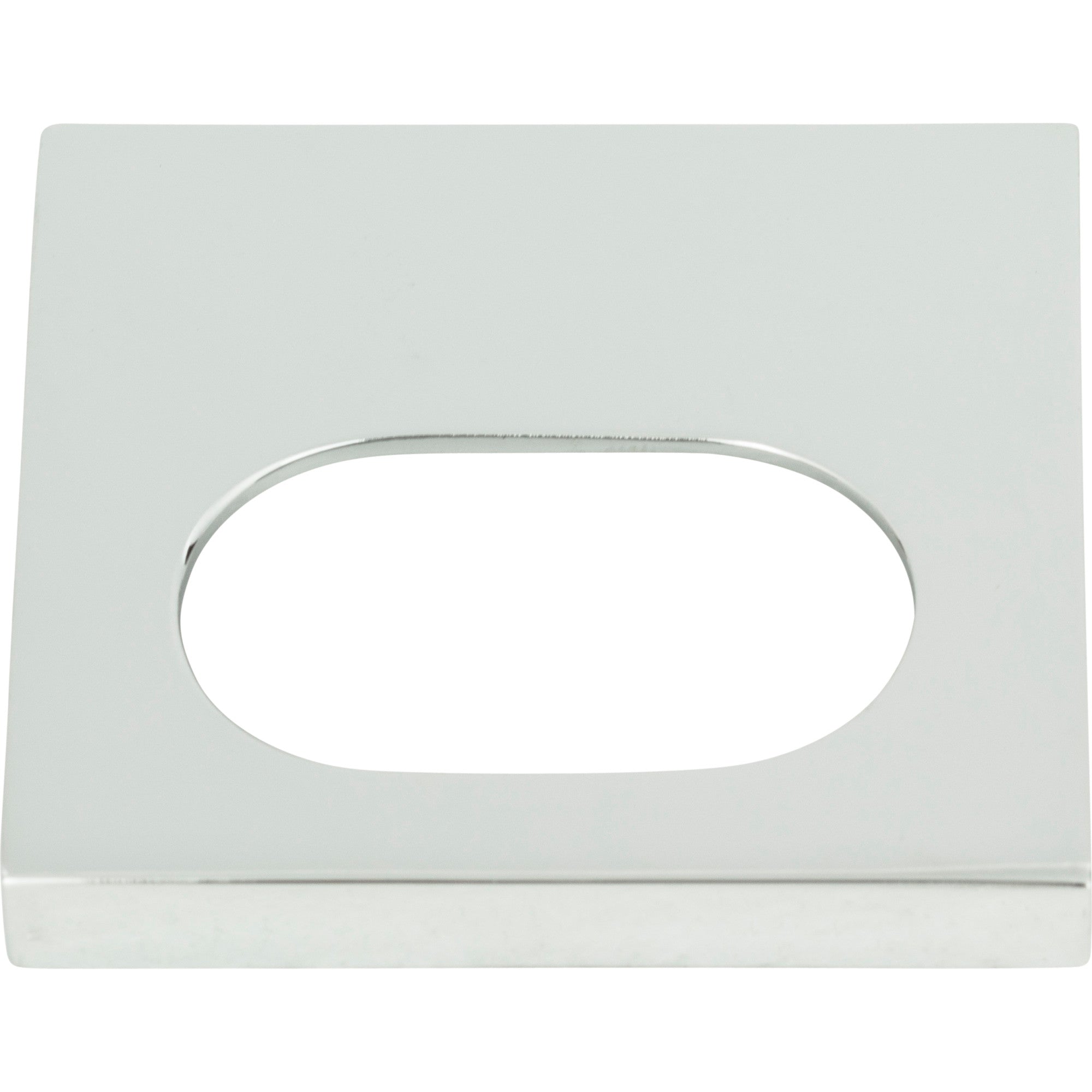 Modern Square Finger Pull - Polished Chrome