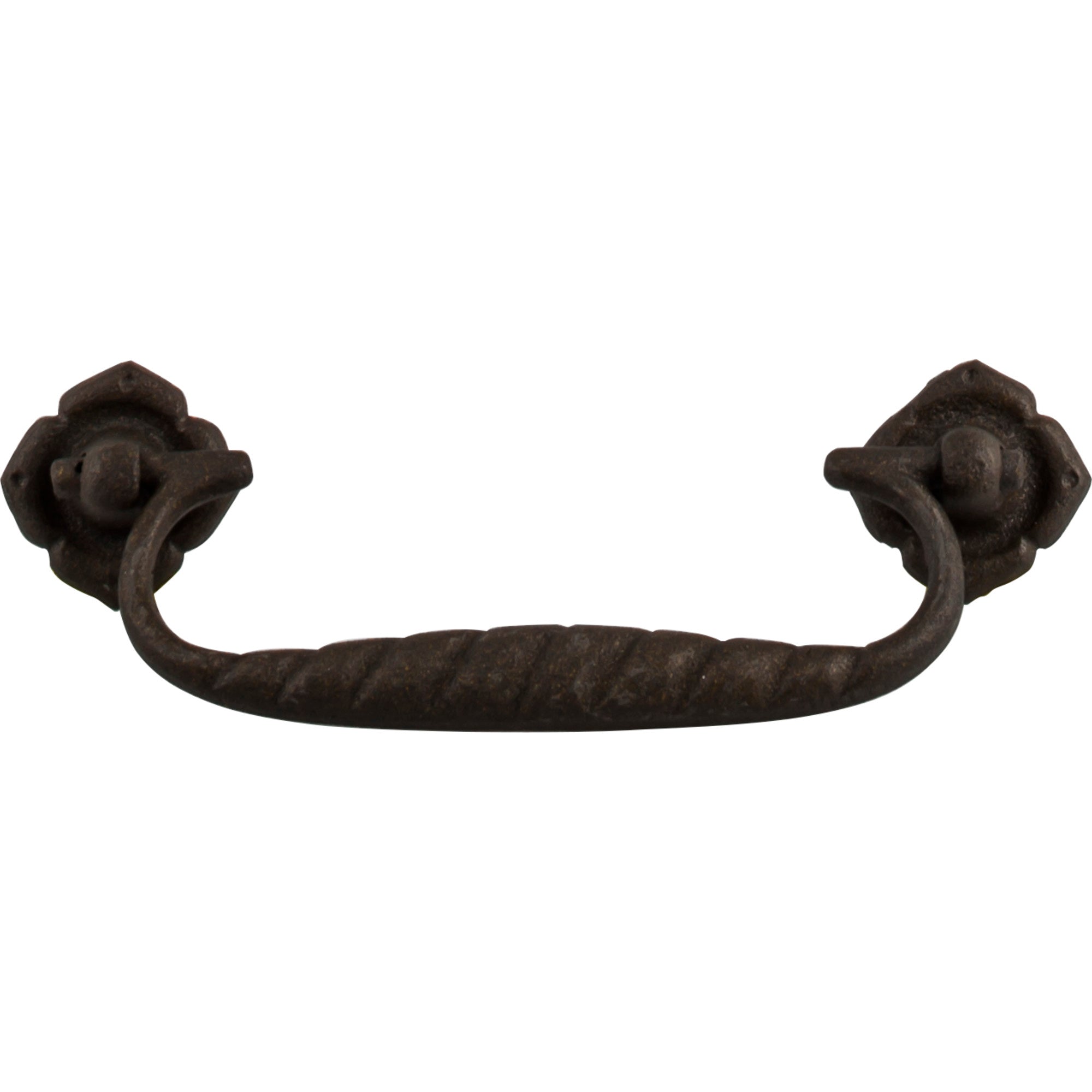 Thames 5 1/16" Center to Center Drop Handle - Rust