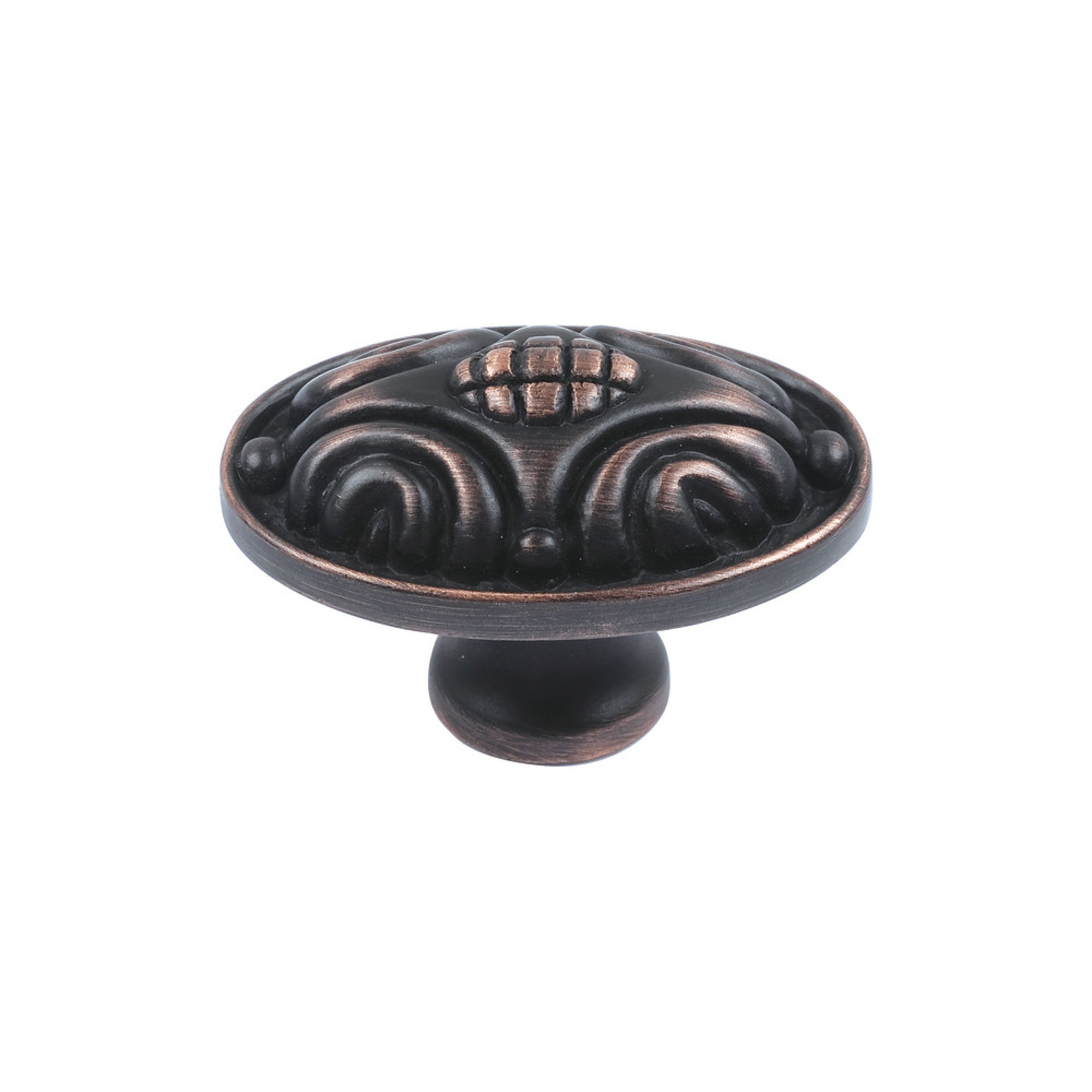 Odeon Oval Knob - Venetian Bronze