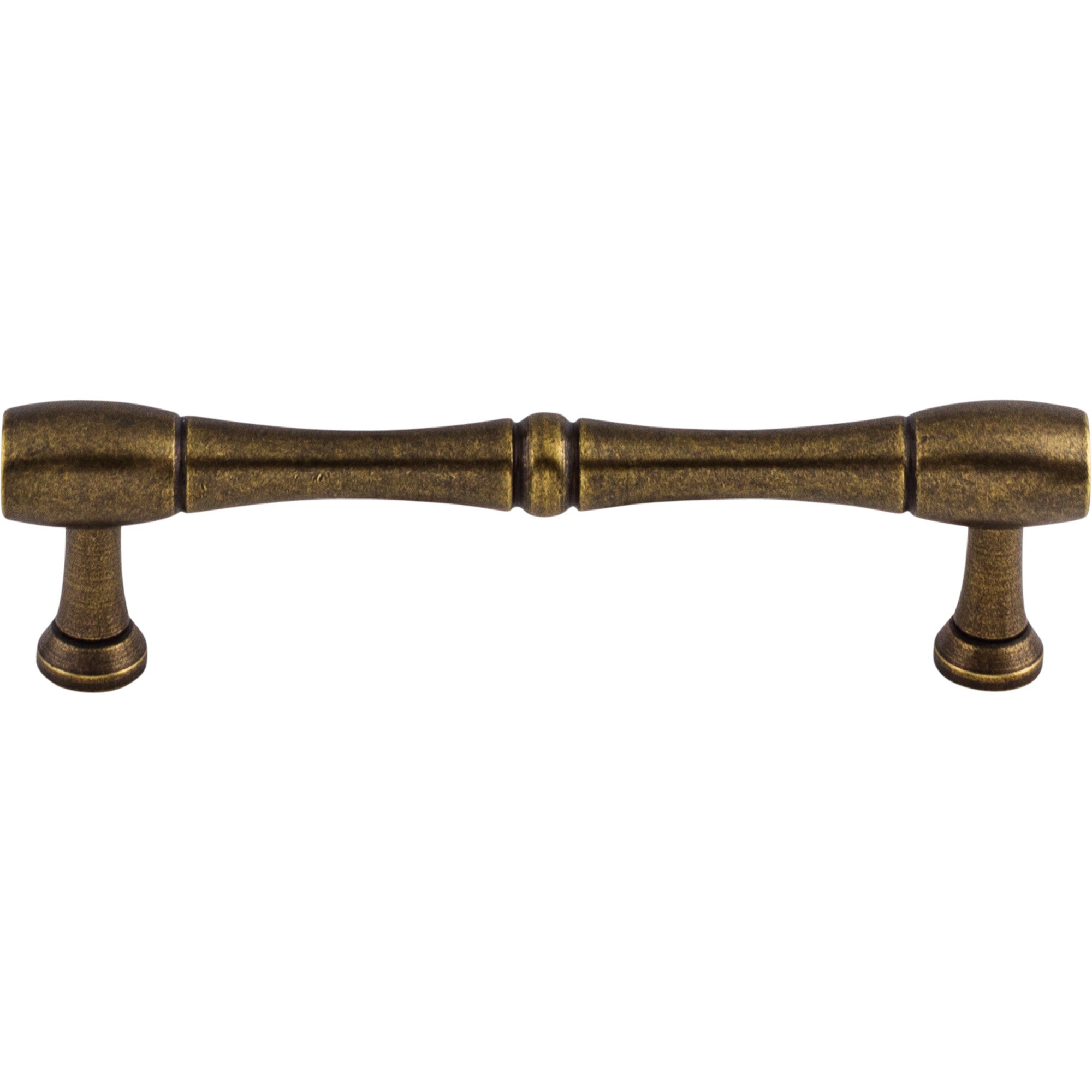 Nouveau Bamboo 3 3/4" Center to Center Bar Pull - German Bronze