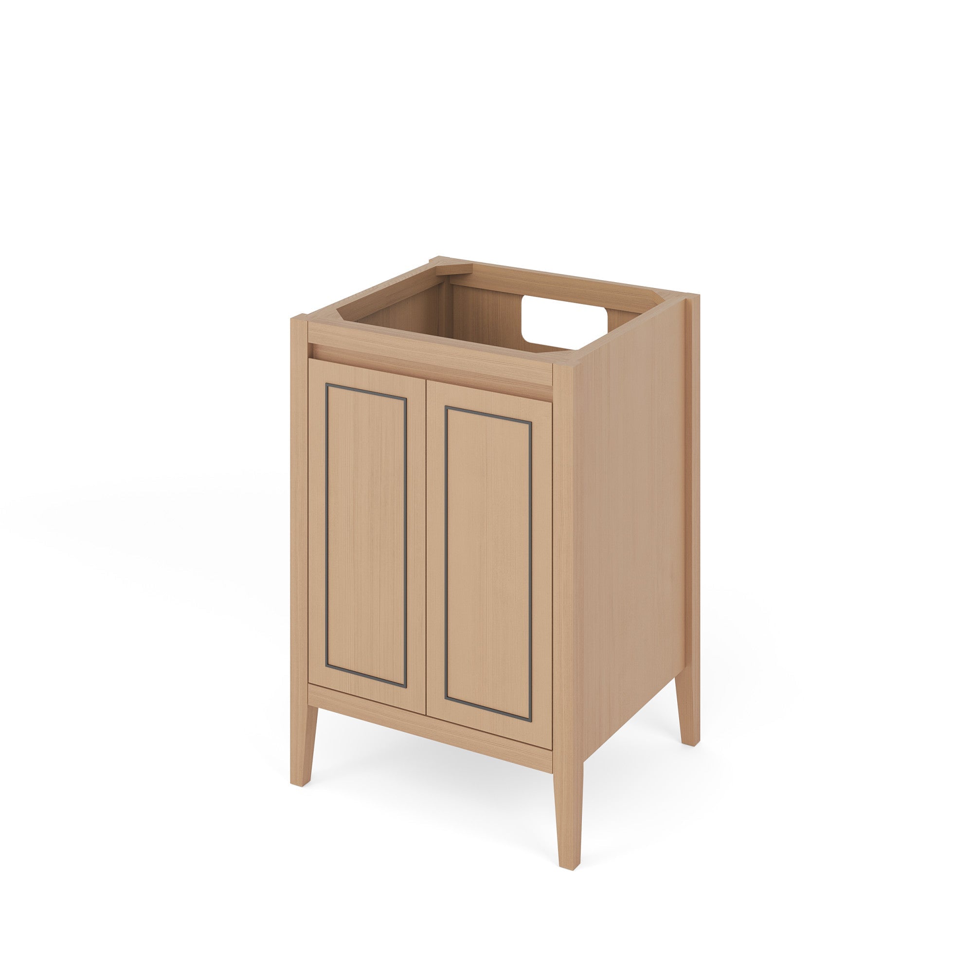 24" Percival Vanity – Natural Oak