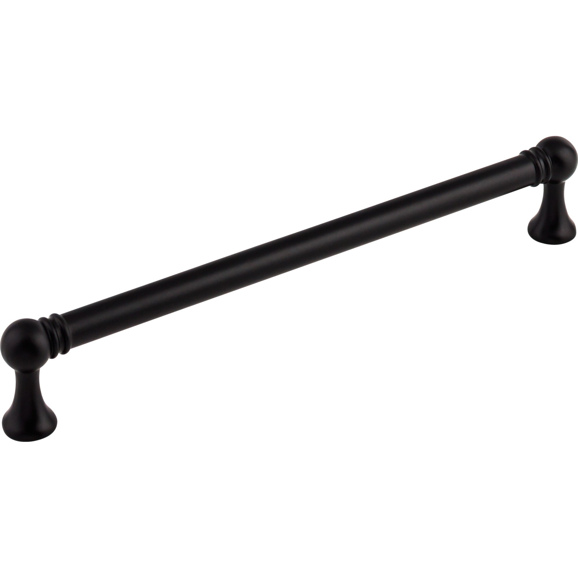 Kara 7 9/16" Center to Center Bar Pull - Flat Black