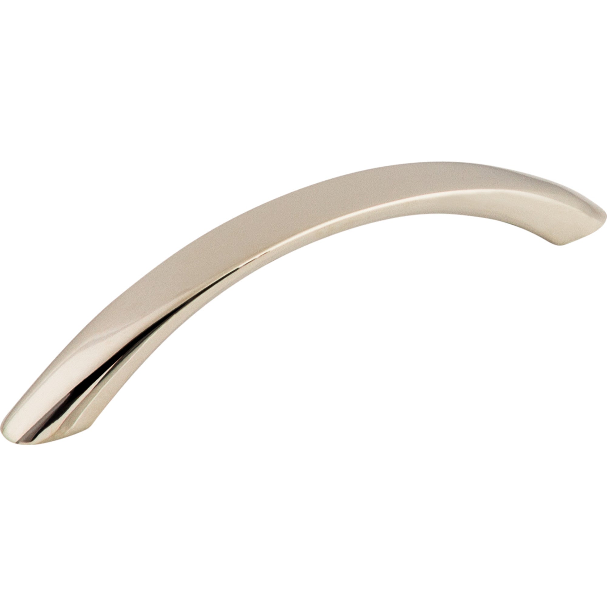 Bow 3 3/4" Center to Center Bar Pull - Polished Nickel