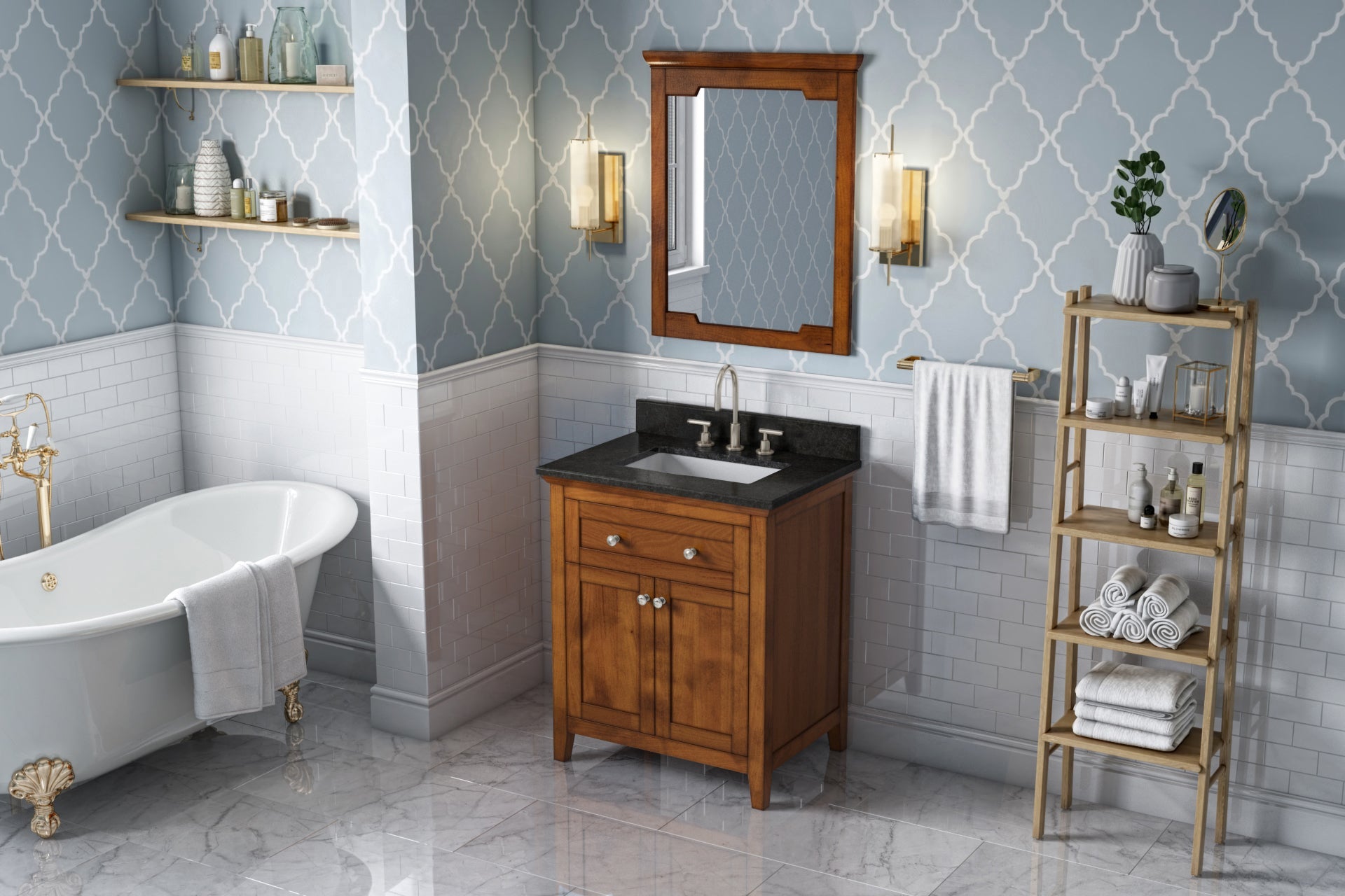 30" Chatham Vanity – Chocolate