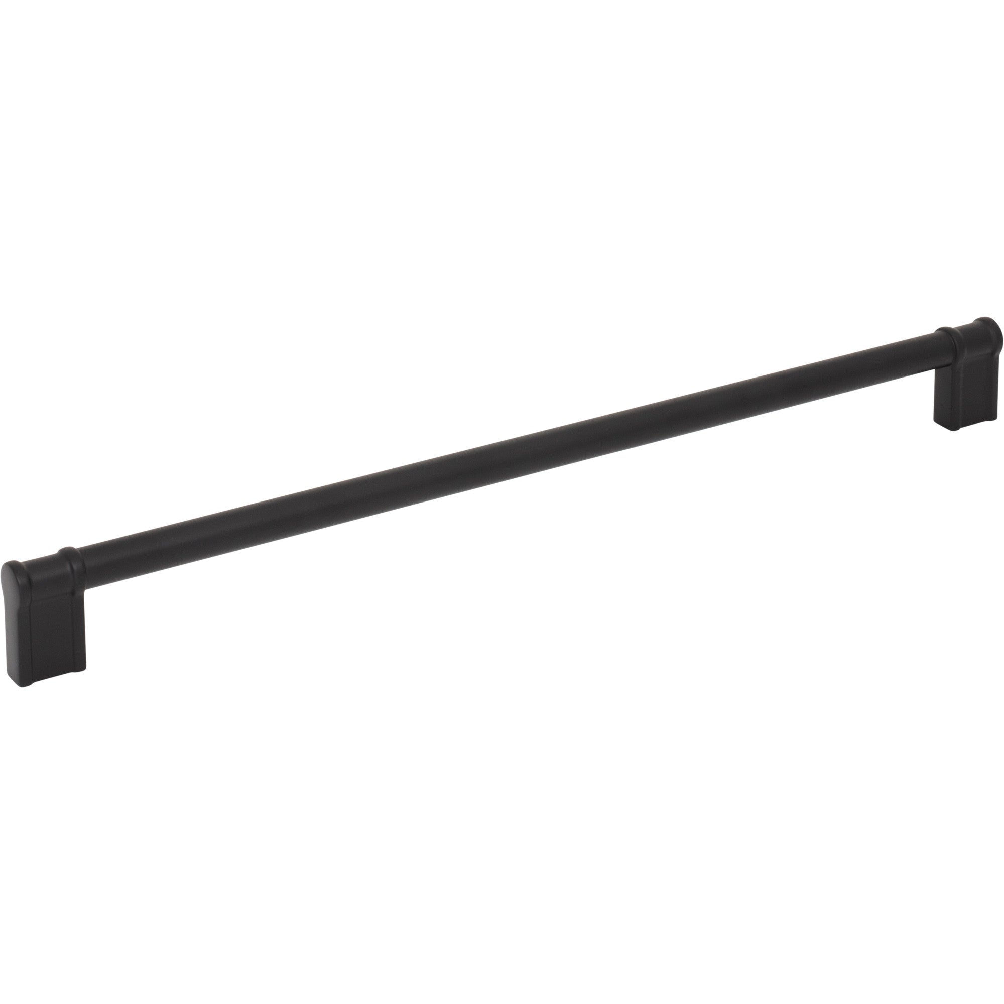 Newburn 12" Center to Center Bar Pull - Flat Black