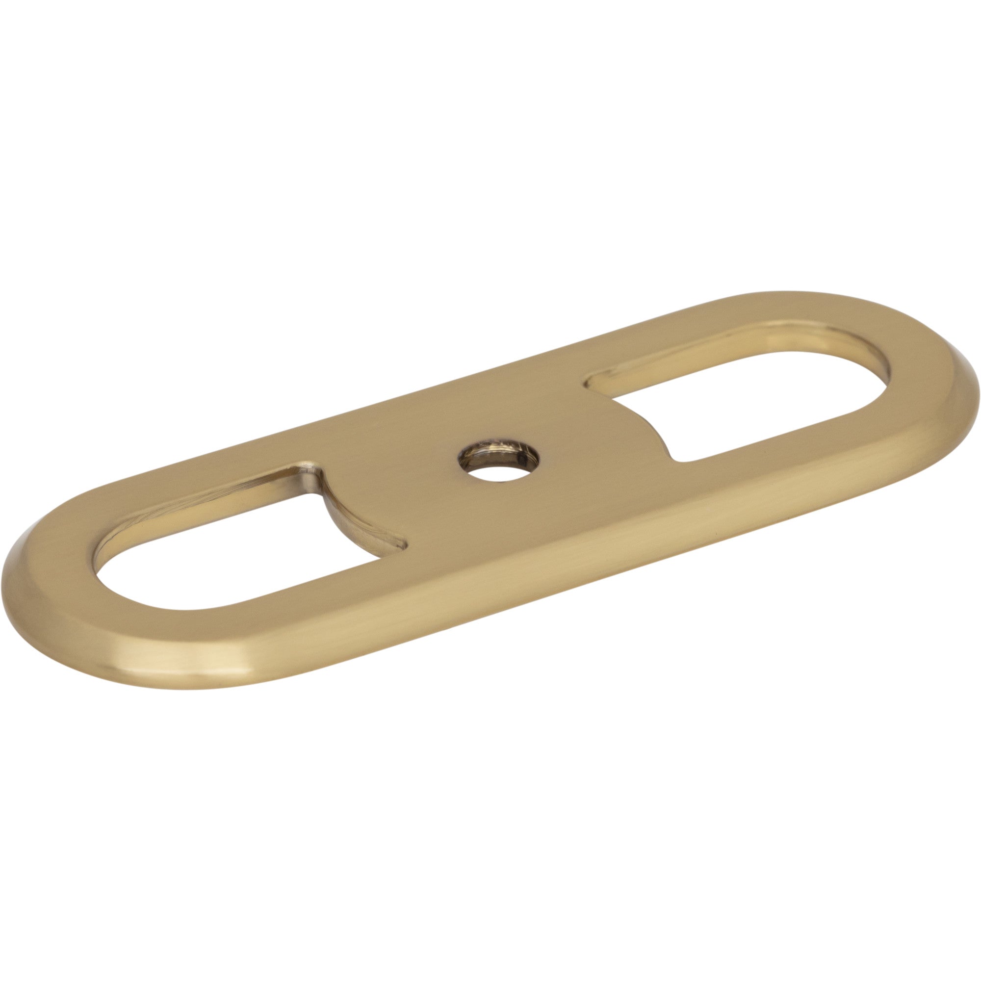 Brockwell 2 3/4" Center to Center Pull Backplate - Honey Bronze