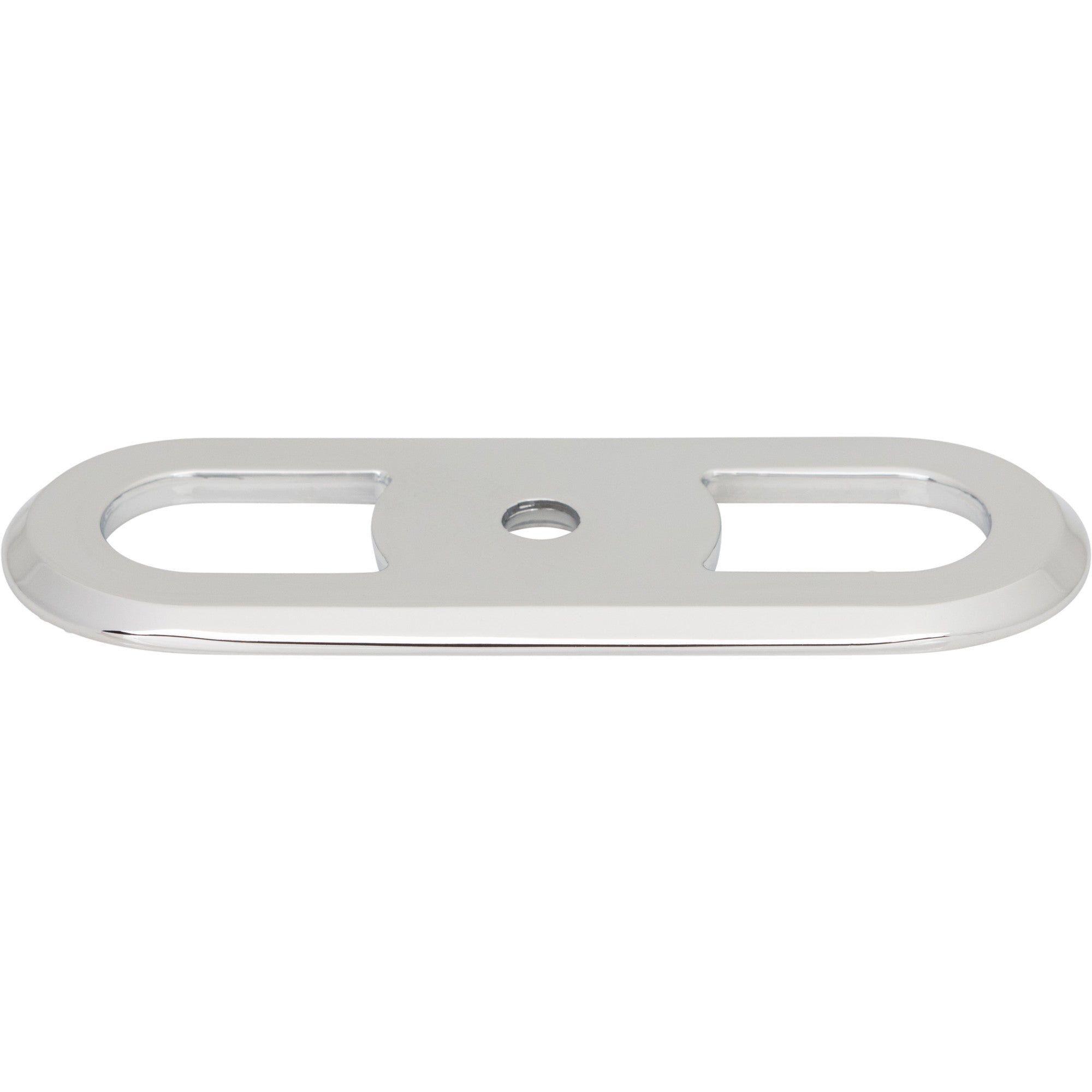 Brockwell 2 3/4" Center to Center Pull Backplate - Polished Chrome