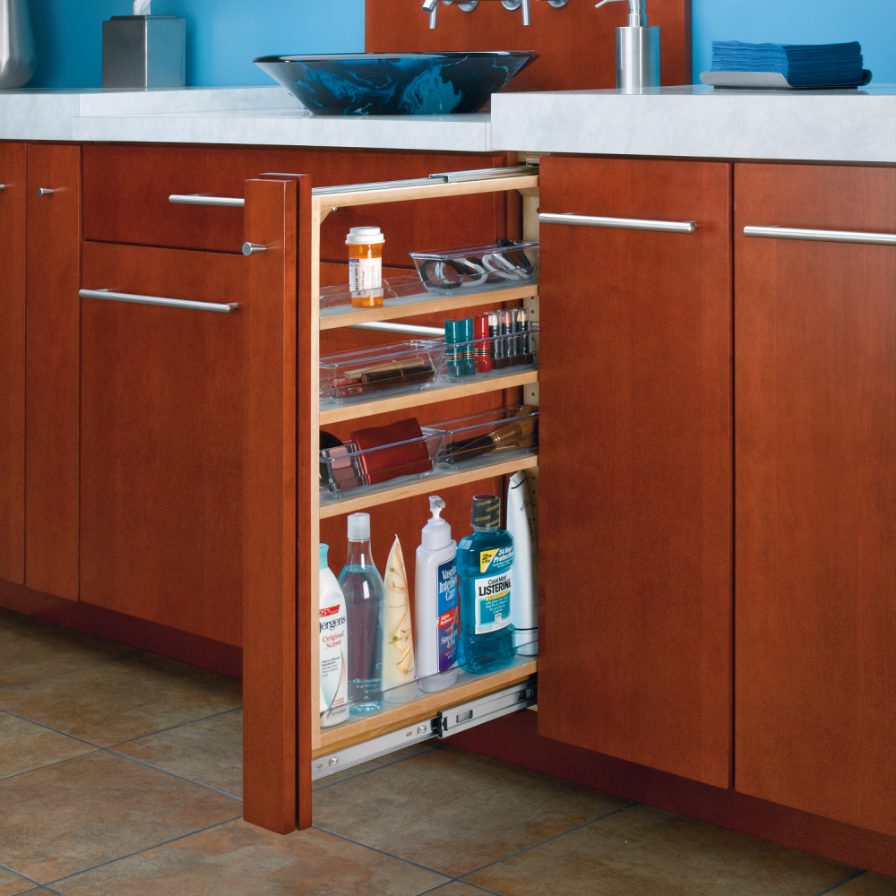 3" Vanity Base Filler Pullout - TO BE USED IN CONJUNCTION WITH AN F342 (TRIMMED)