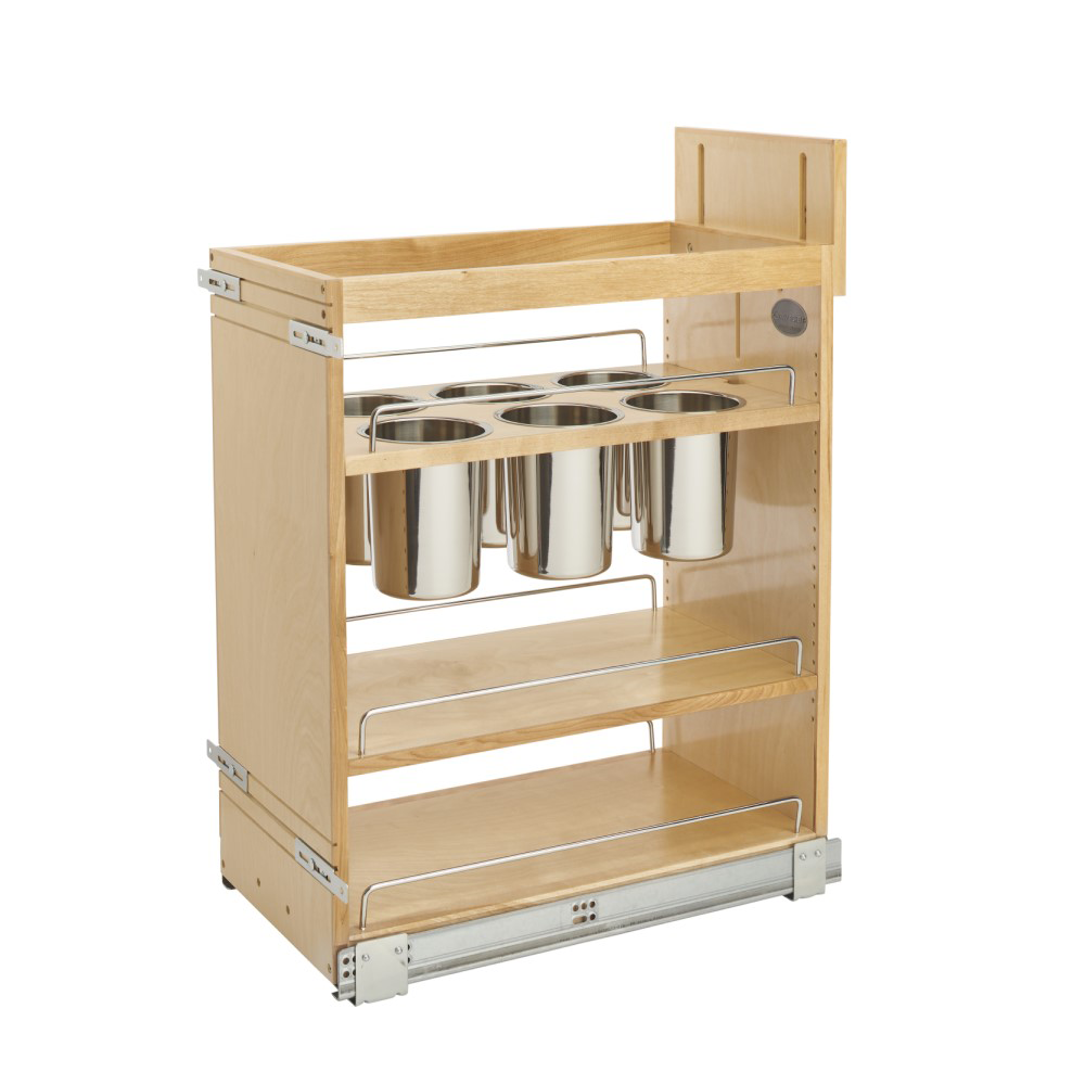 Base Cabinet Utility Pullout Organizer (Fits 15" Full Height Door Base) Note: Fits a B15FH