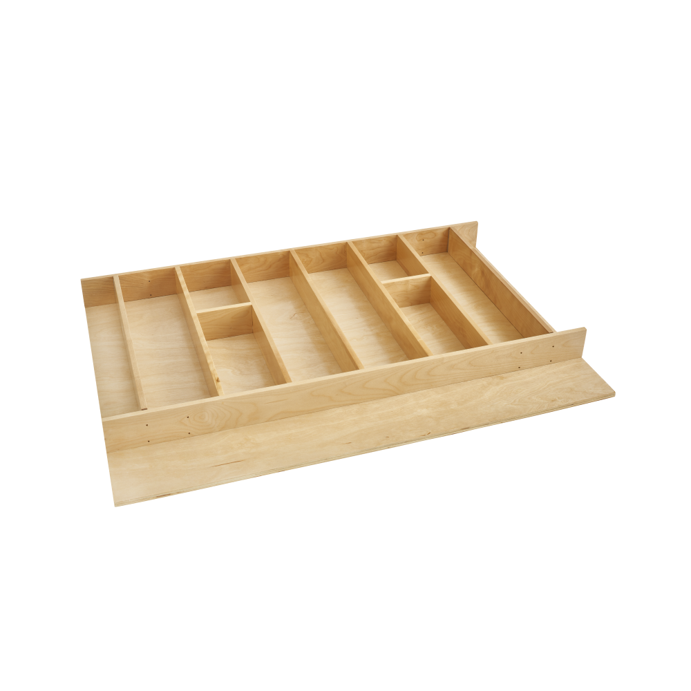 Trimmable Utensil & Cutlery Organizer Drawer Insert Note: Designed for a drawer that is 33-1/4" W or smaller
