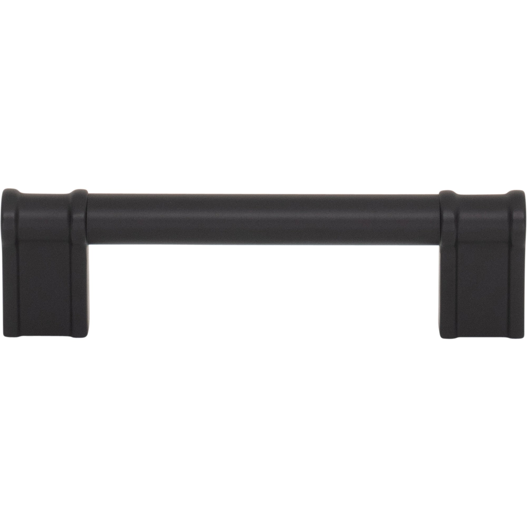 Newburn 3 3/4" Center to Center Bar Pull - Flat Black