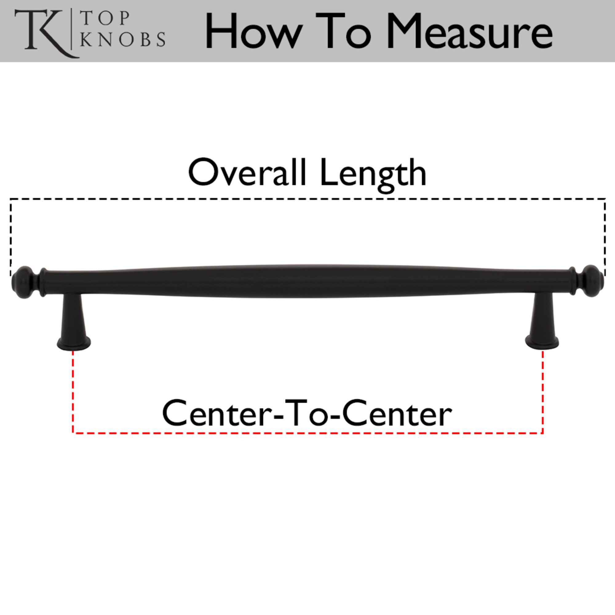 Coddington 18" Center to Center Appliance Pull - Flat Black
