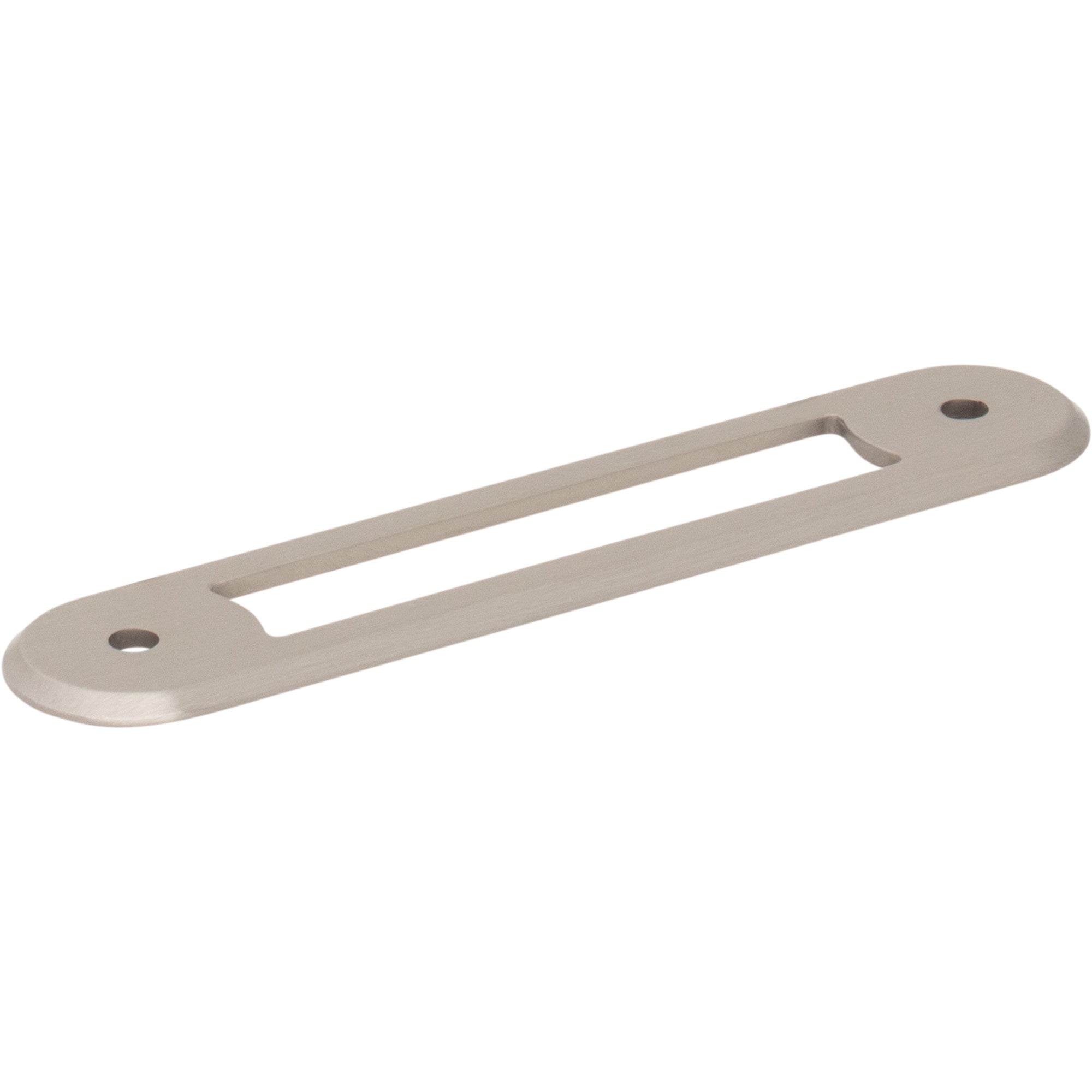 Brockwell 3 3/4" Center to Center Pull Backplate - Brushed Satin Nickel