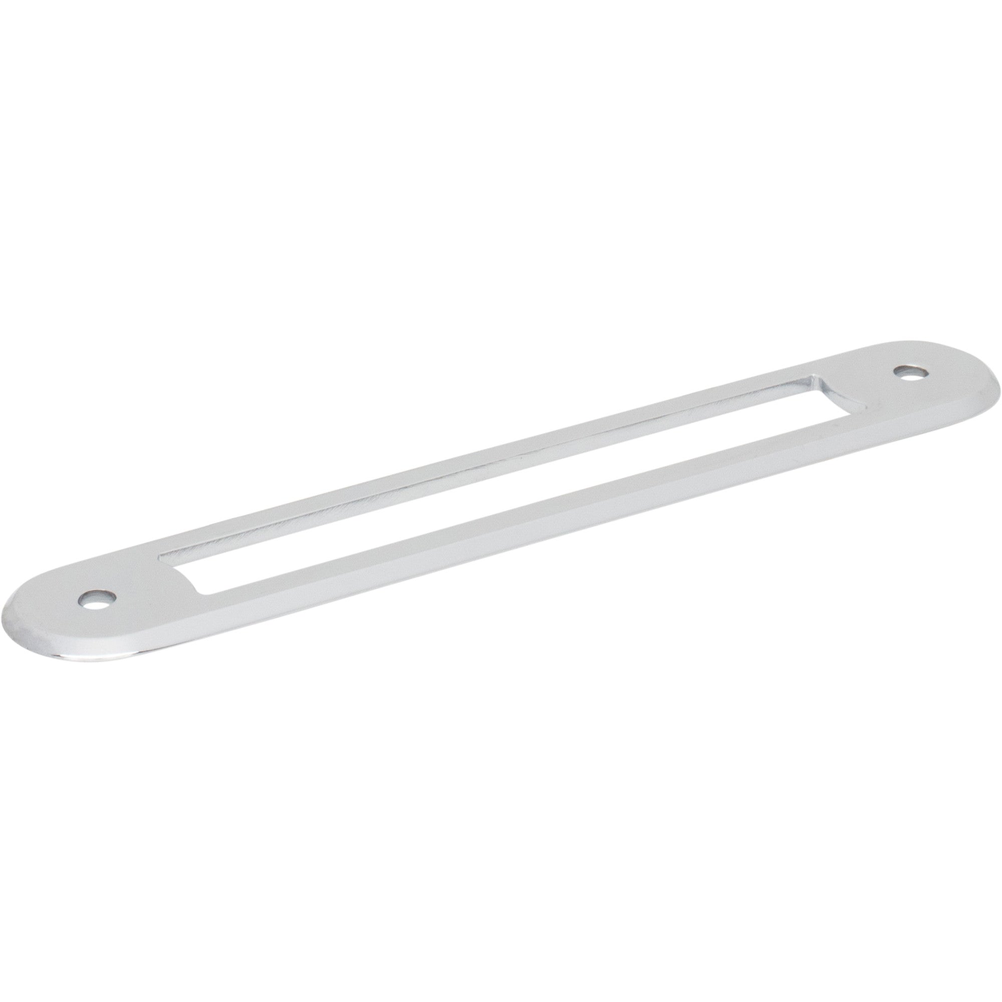 Brockwell 5 1/16" Center to Center Pull Backplate - Polished Chrome
