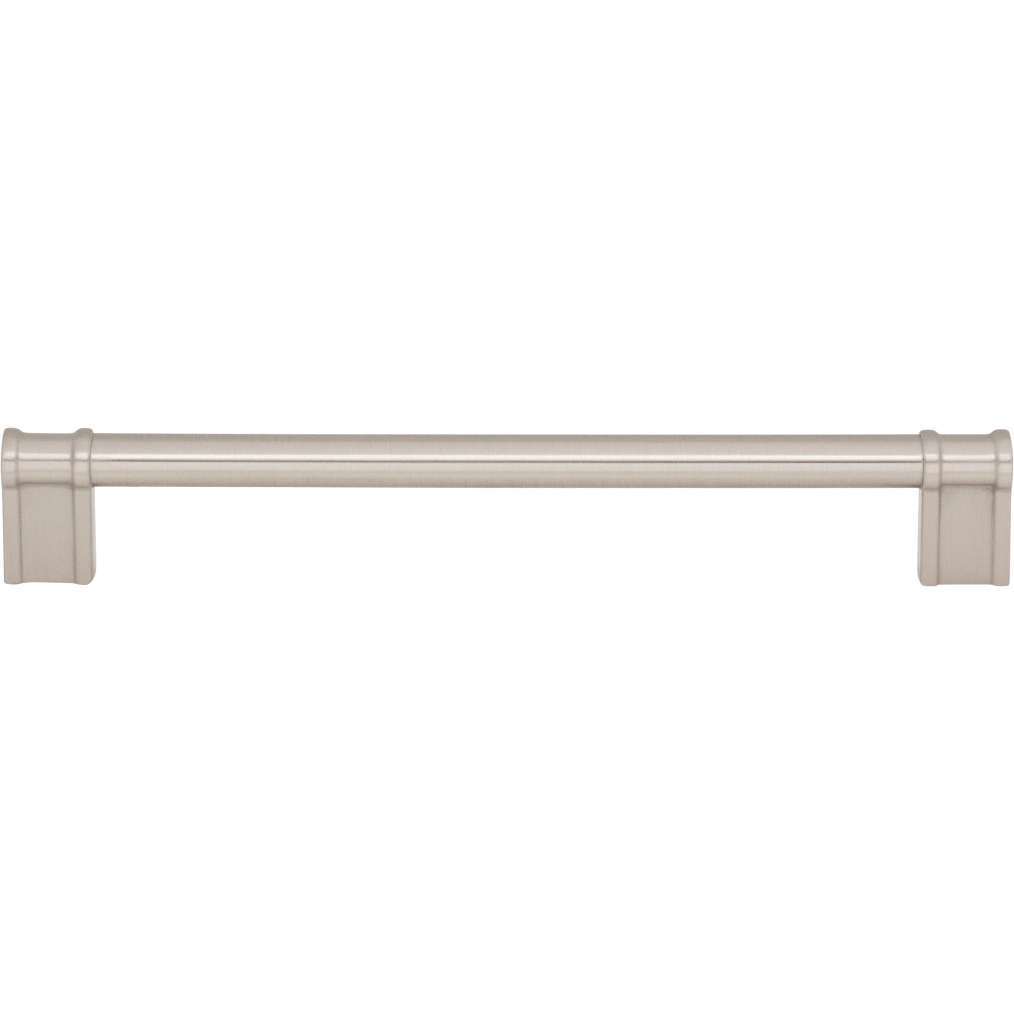 Newburn 7 9/16" Center to Center Bar Pull - Brushed Satin Nickel