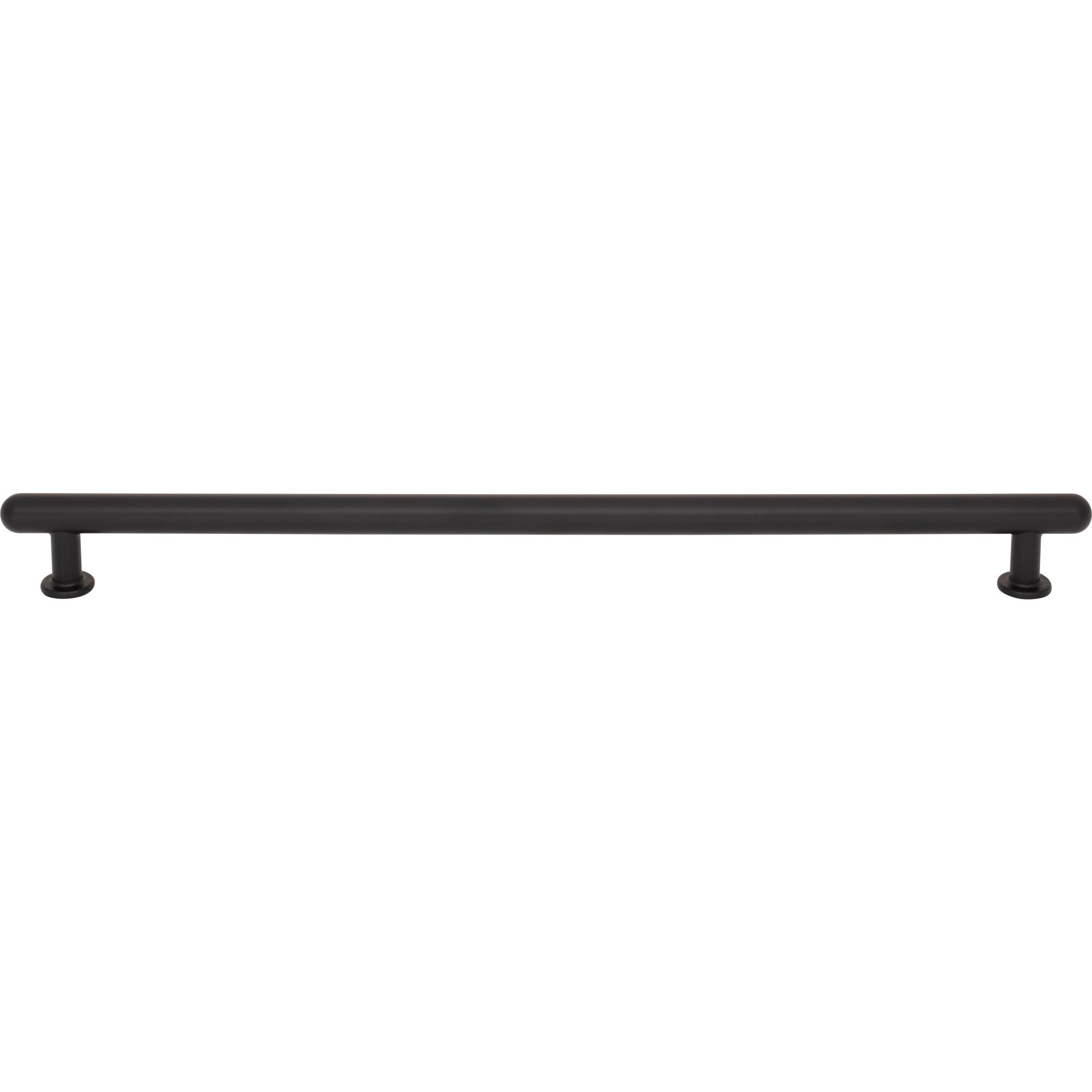 Lambert 12" Center to Center Bar Pull - Flat Black