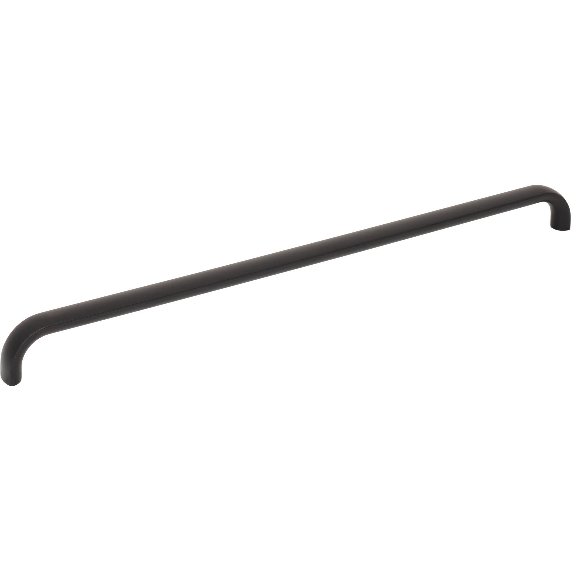 Brockwell 12" Center to Center Bar Pull - Flat Black