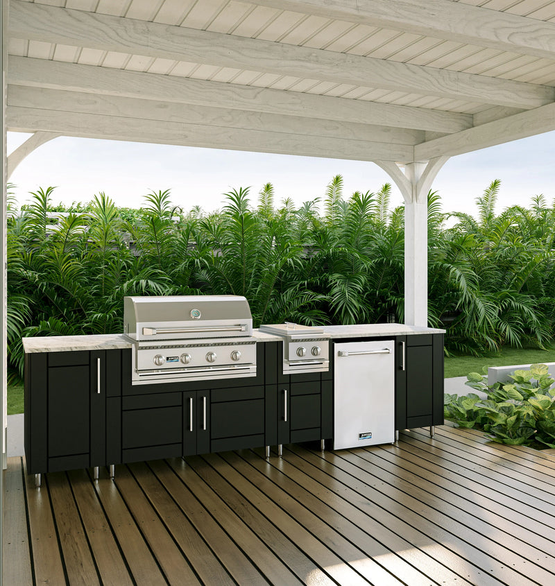 Outdoor kitchen cabinets