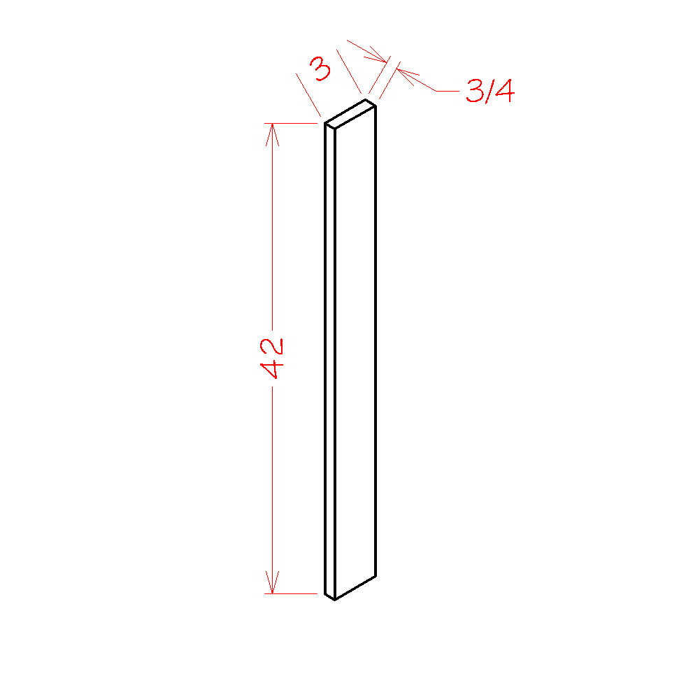 Haven Ember 3"W Base & Wall Filler