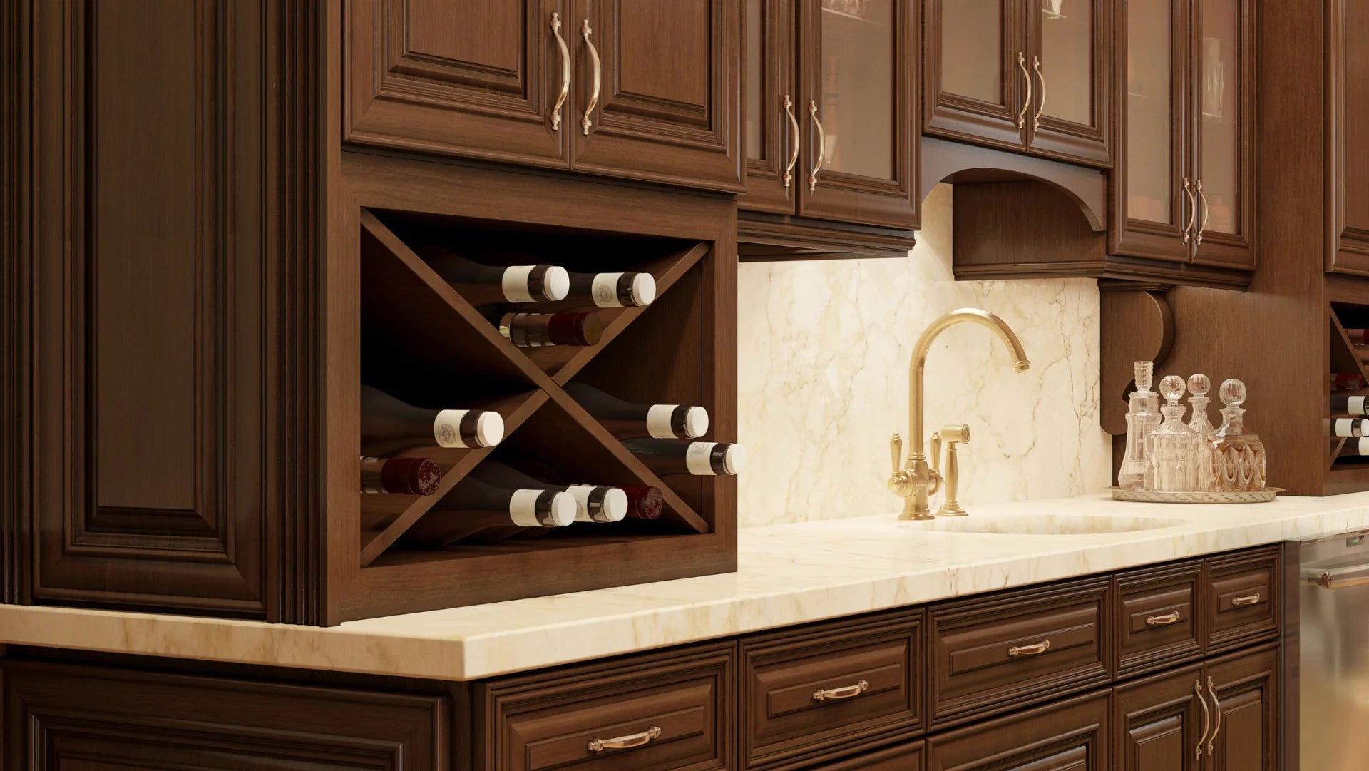 Casselberry Saddle 30" x 1.5" Wine Glass Holder (SGH30)