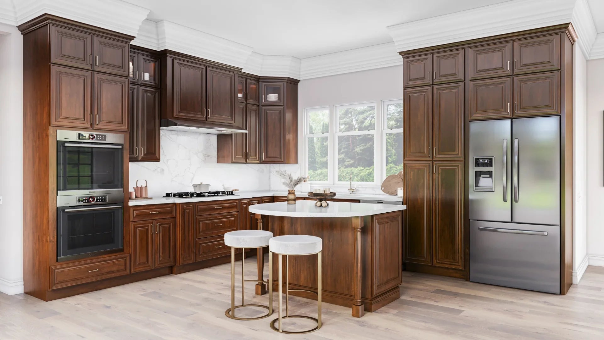 Casselberry Saddle Base Cabinet with 1 Roll-Out Shelf