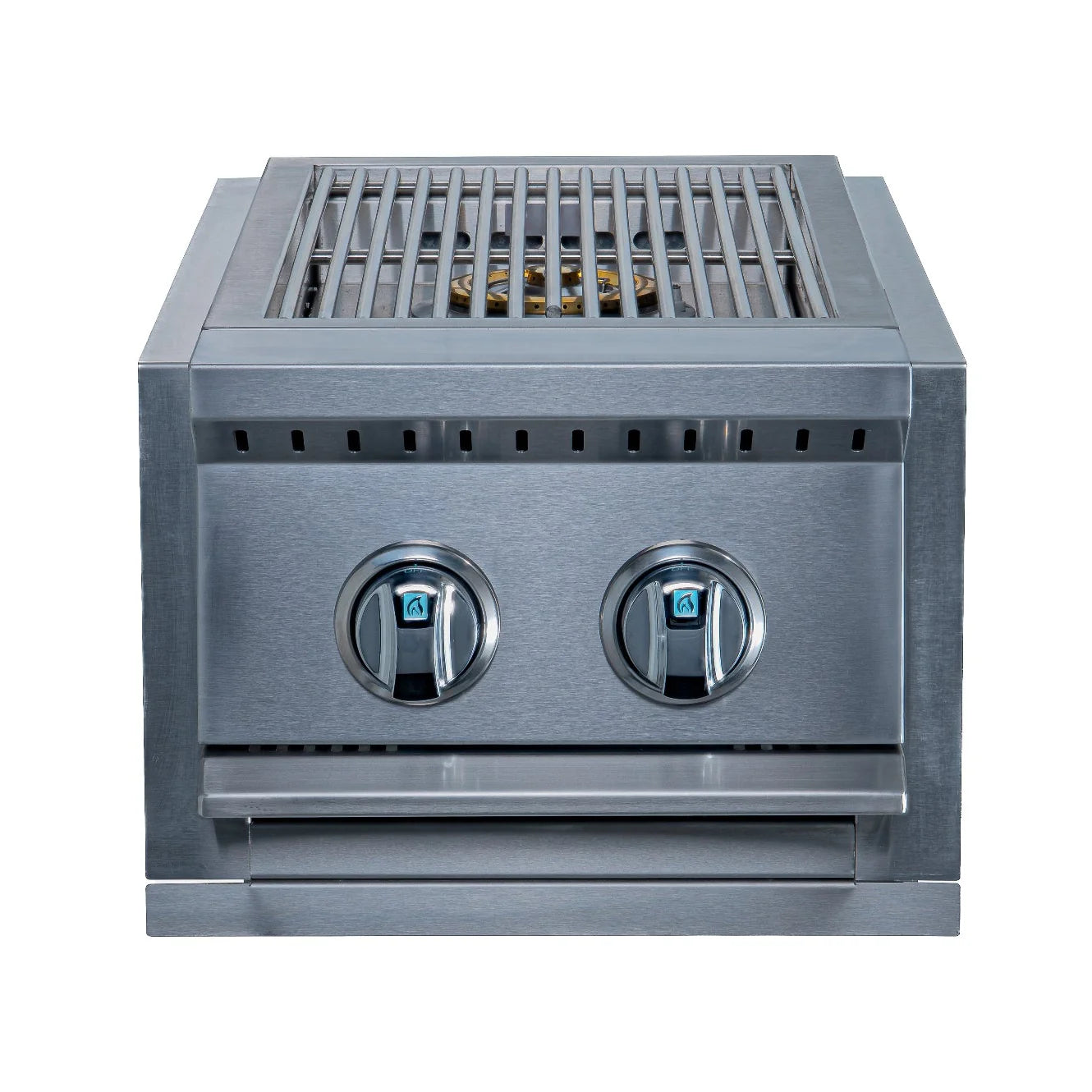 Outdoor Kitchen Island – 8ft – Grill + Fridge Package 2
