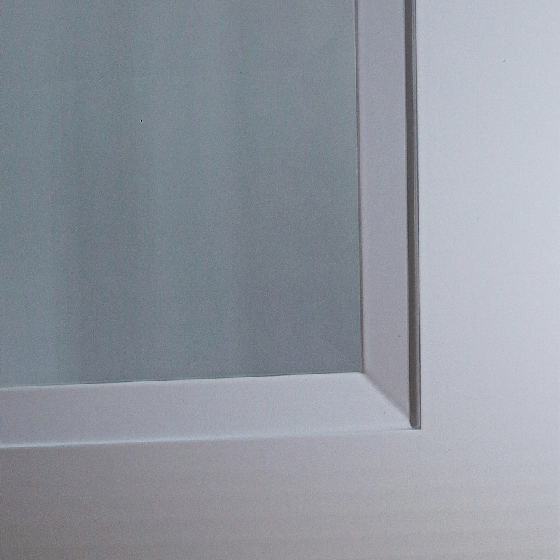 Beveled Glass Inserts for Framed Glass-Door Cabinets