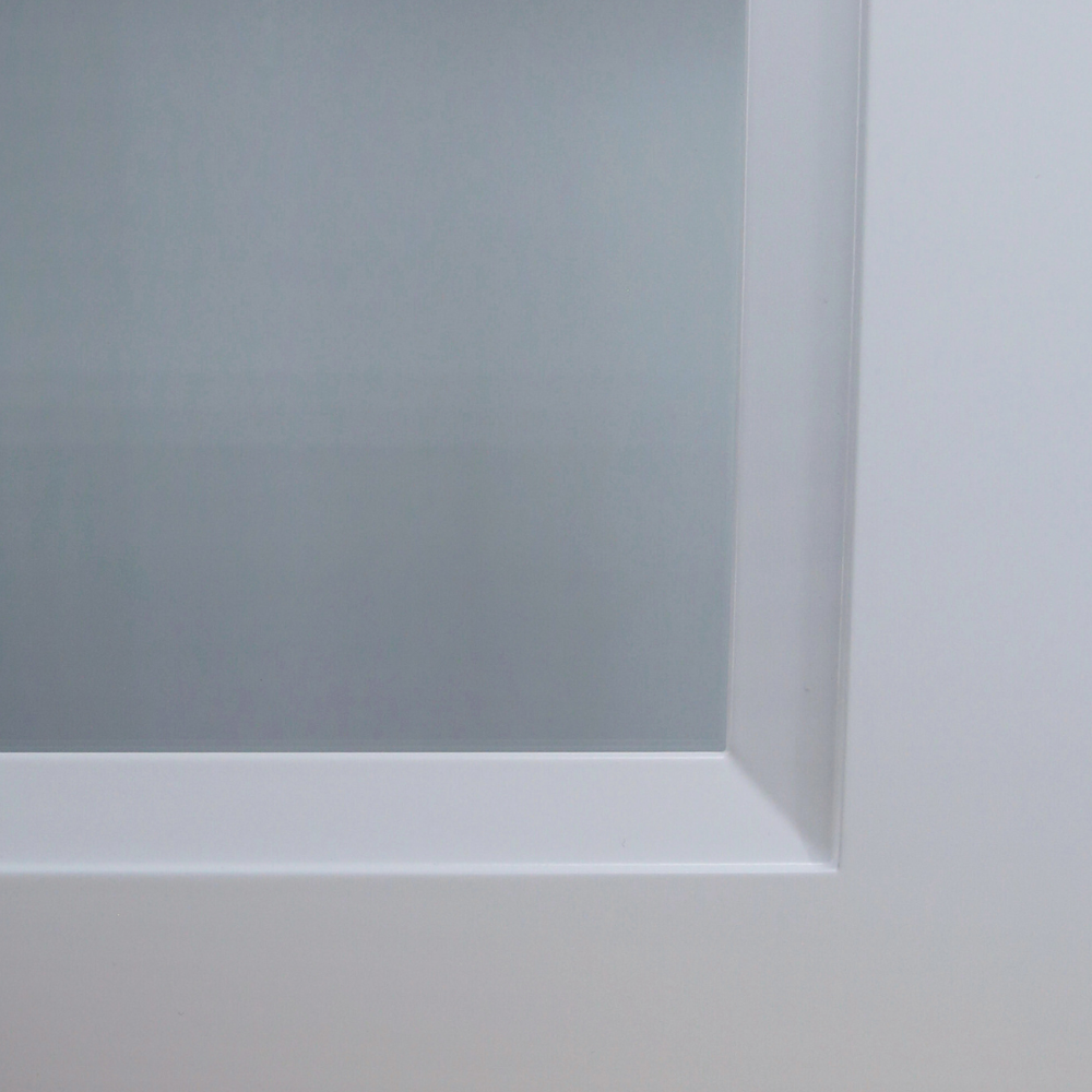 Clear Glass Inserts for Framed Glass-Door Cabinets