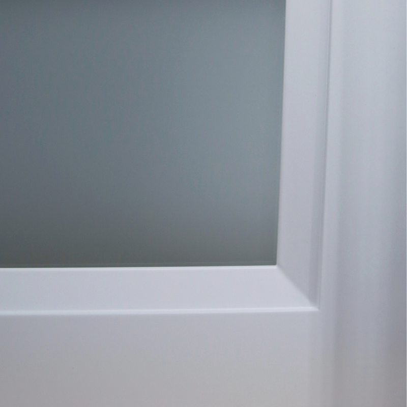 DS Ground Glass Inserts for Framed Glass-Door Cabinets
