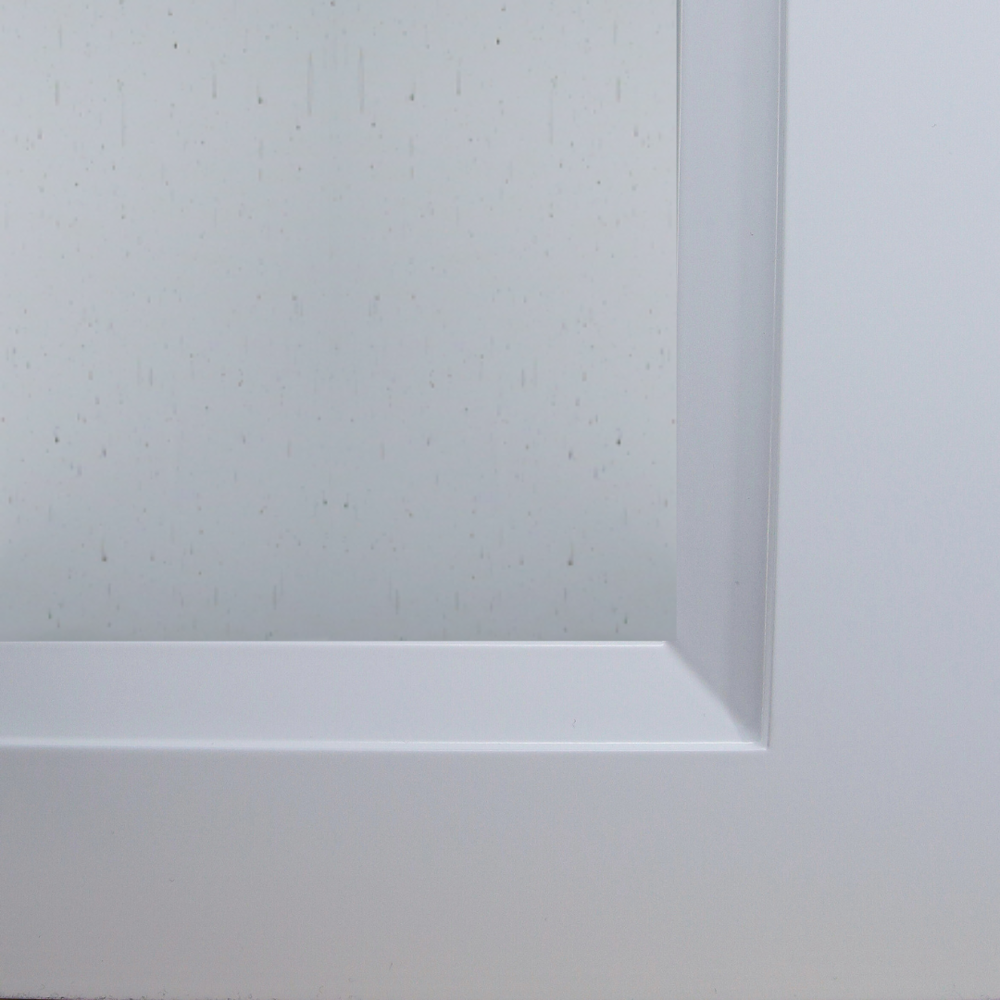 Seedy Glass Inserts for Framed Glass-Door Cabinets