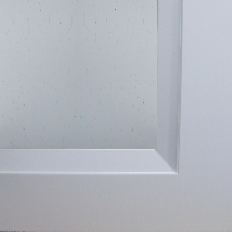 Seedy Glass Inserts for Framed Glass-Door Cabinets