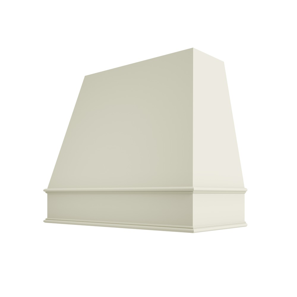 Tapered Classic Moulding Smooth Raleigh Wood Hood 42W x 48H