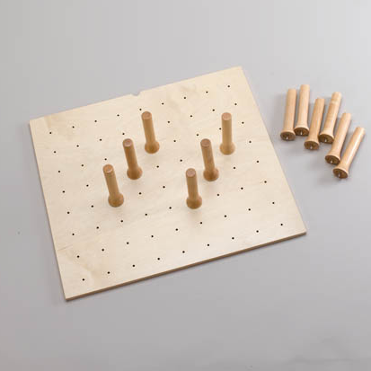 Trimmable Wood Peg Drawer System w/ 9 Pegs Note: Note: Fits up to a 27" Drawer