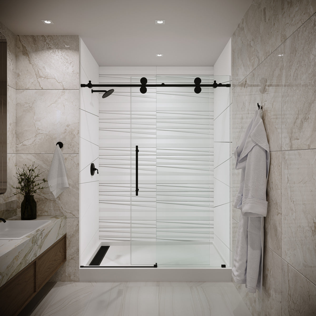 Seawin Cosmo Sliding Shower Door product detail 1