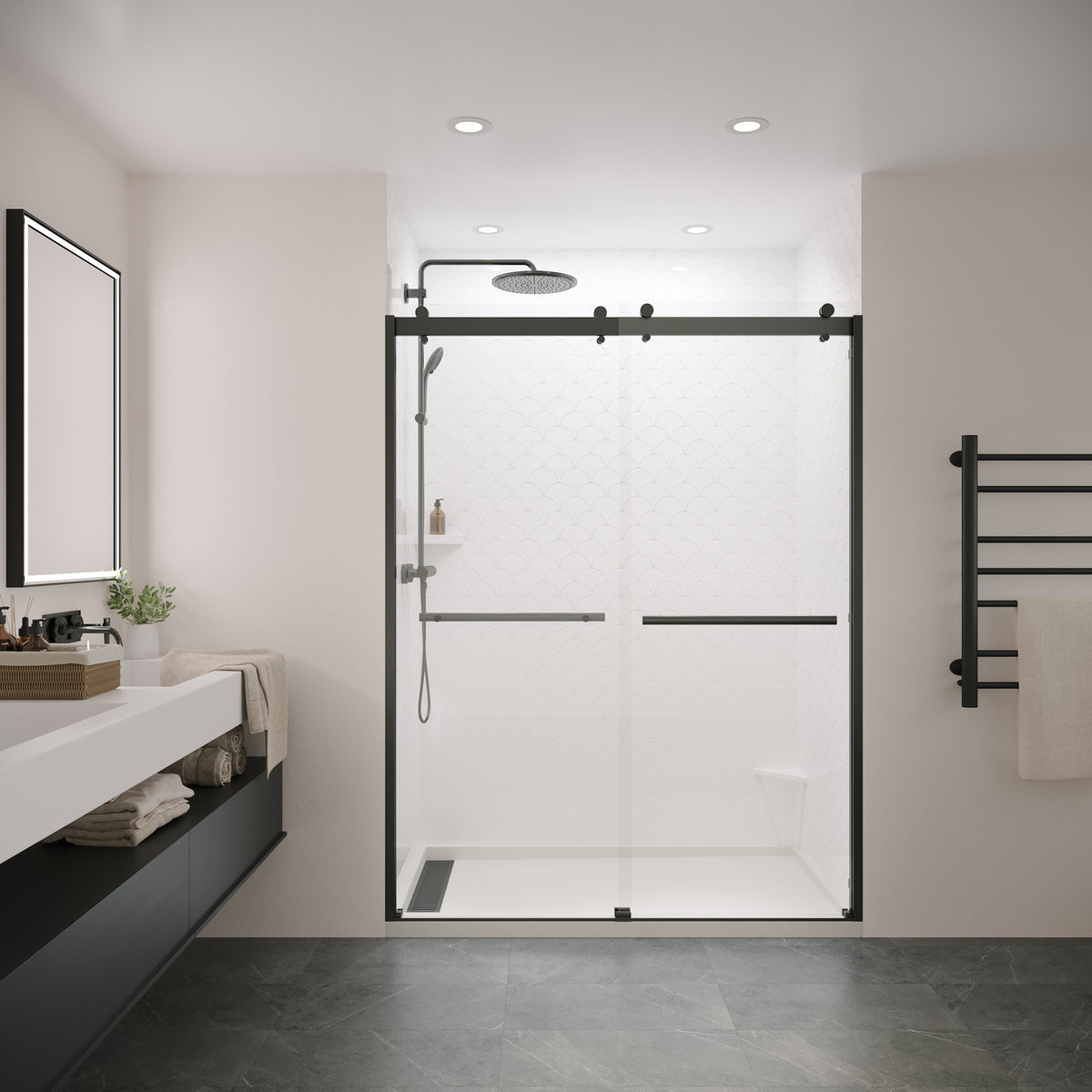 Seawin Mara Bypass Sliding Shower Door product detail 1