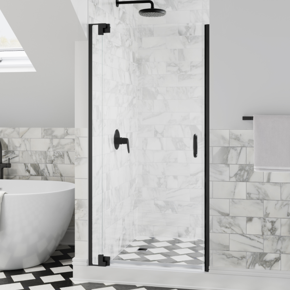 Seawin Flex X Pivot Shower Door installed view