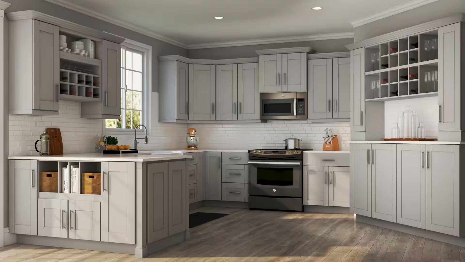 Casselberry Saddle 24" x 34.5" Vanity Full Height Door Sink Base Cabinet (VS24FH)