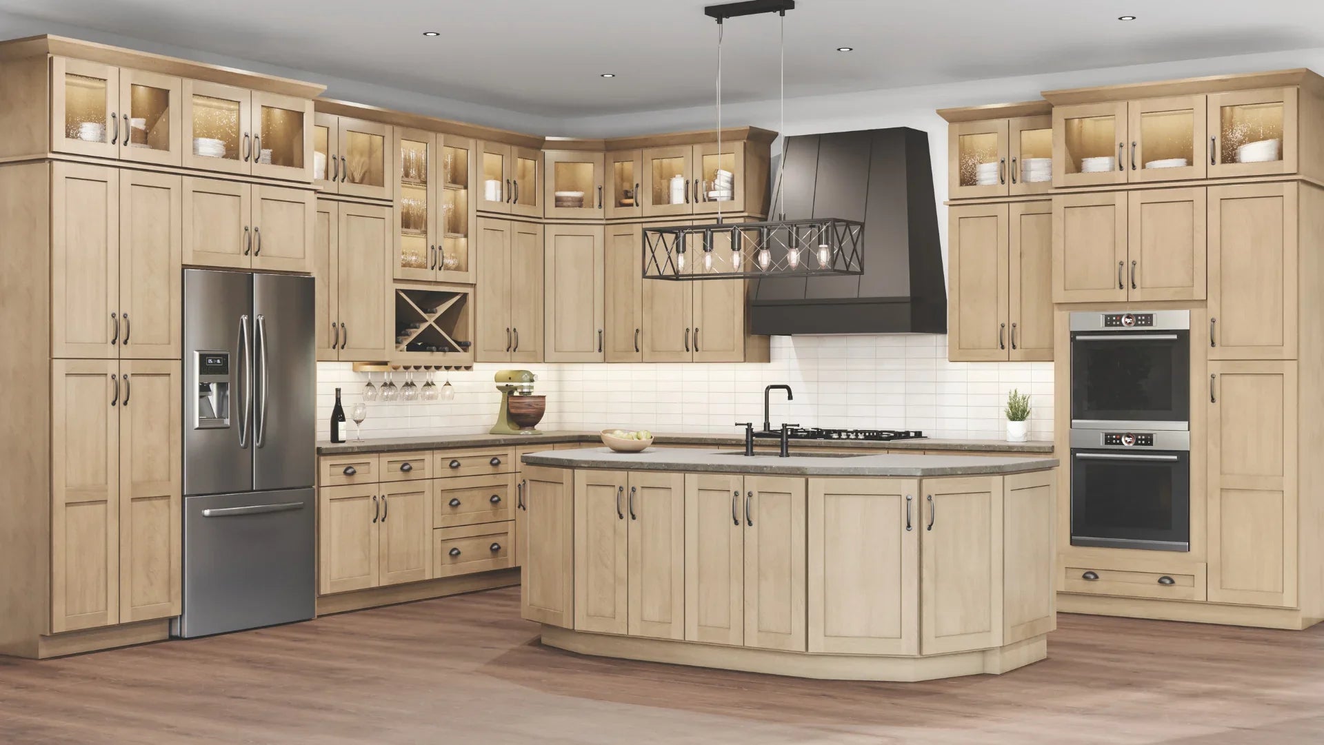 Shaker Honey Wall Decorative End Panel