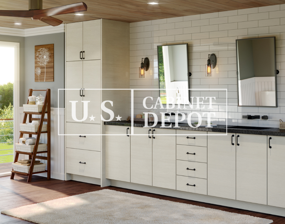 Torino White Pine frameless kitchen