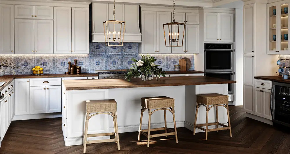 Oxford White 18" x 96" Utility Rollout Shelf Cabinet (U1896244RS)