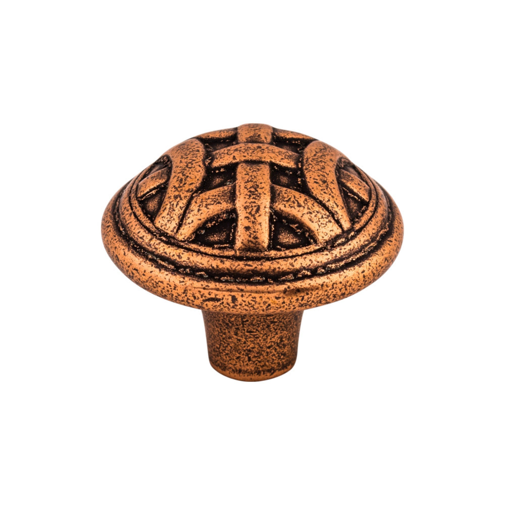 Celtic Round Knob - Old English Copper