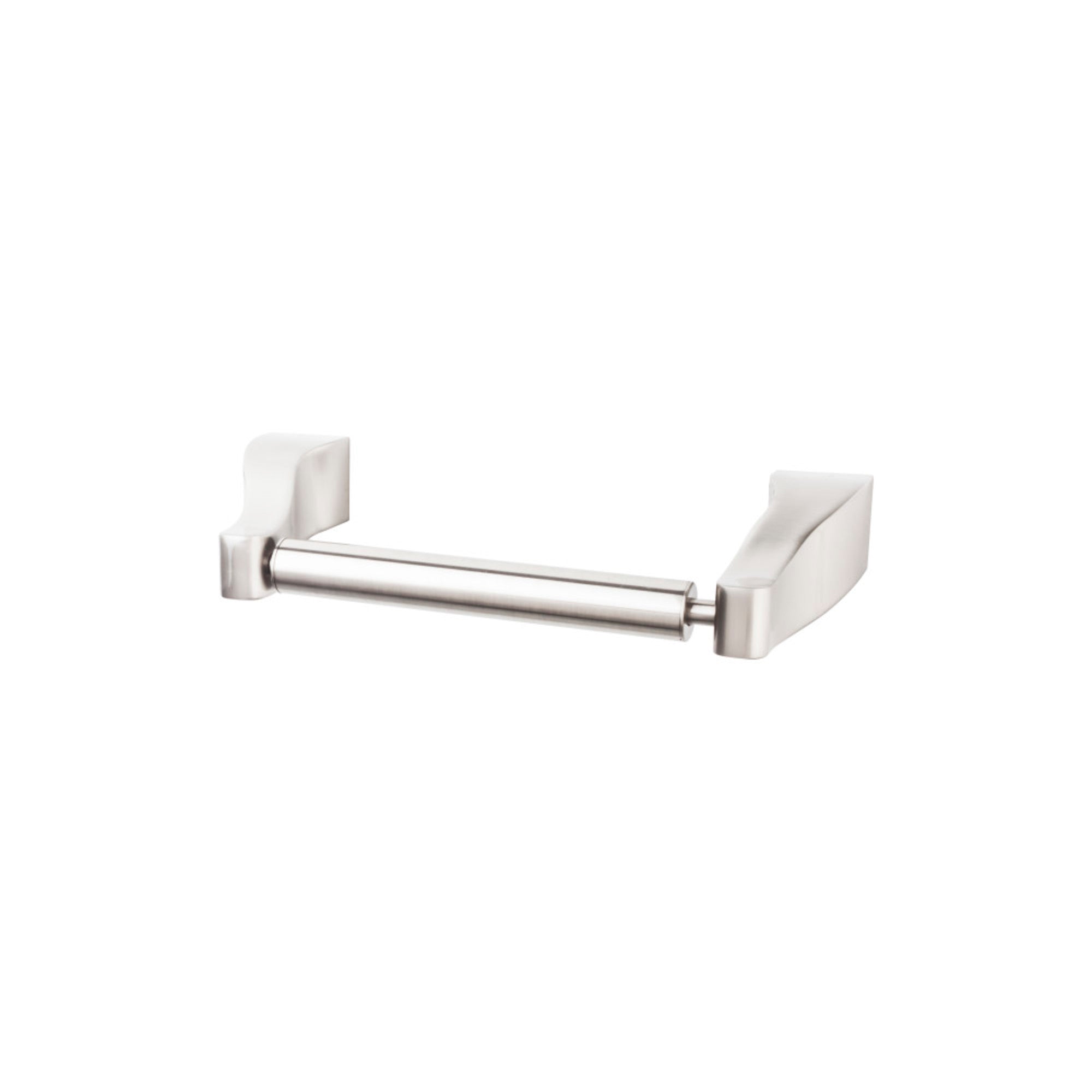 Aqua  Wall Mounted Toilet Paper Holder - Brushed Satin Nickel