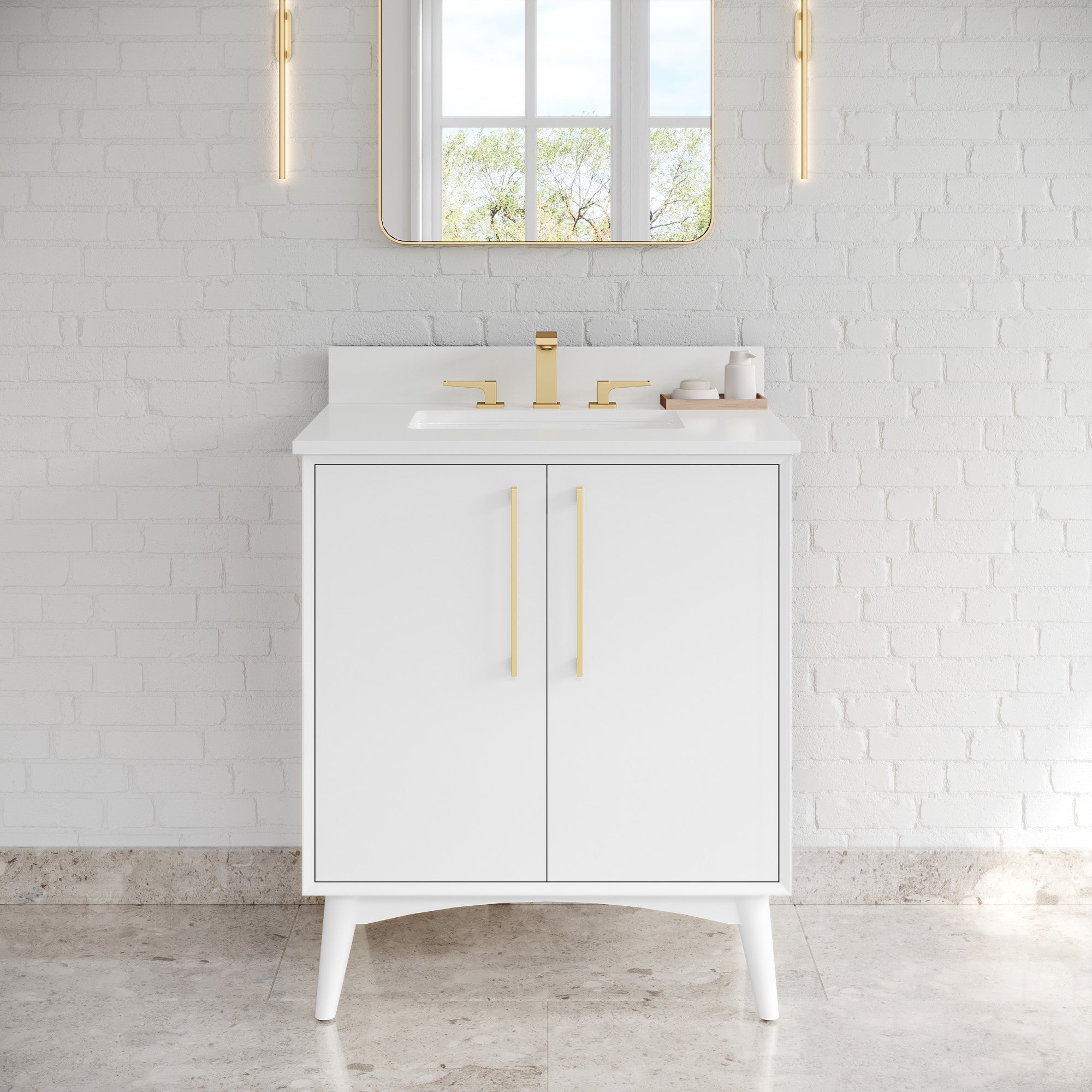 30" Dashwood Vanity – White