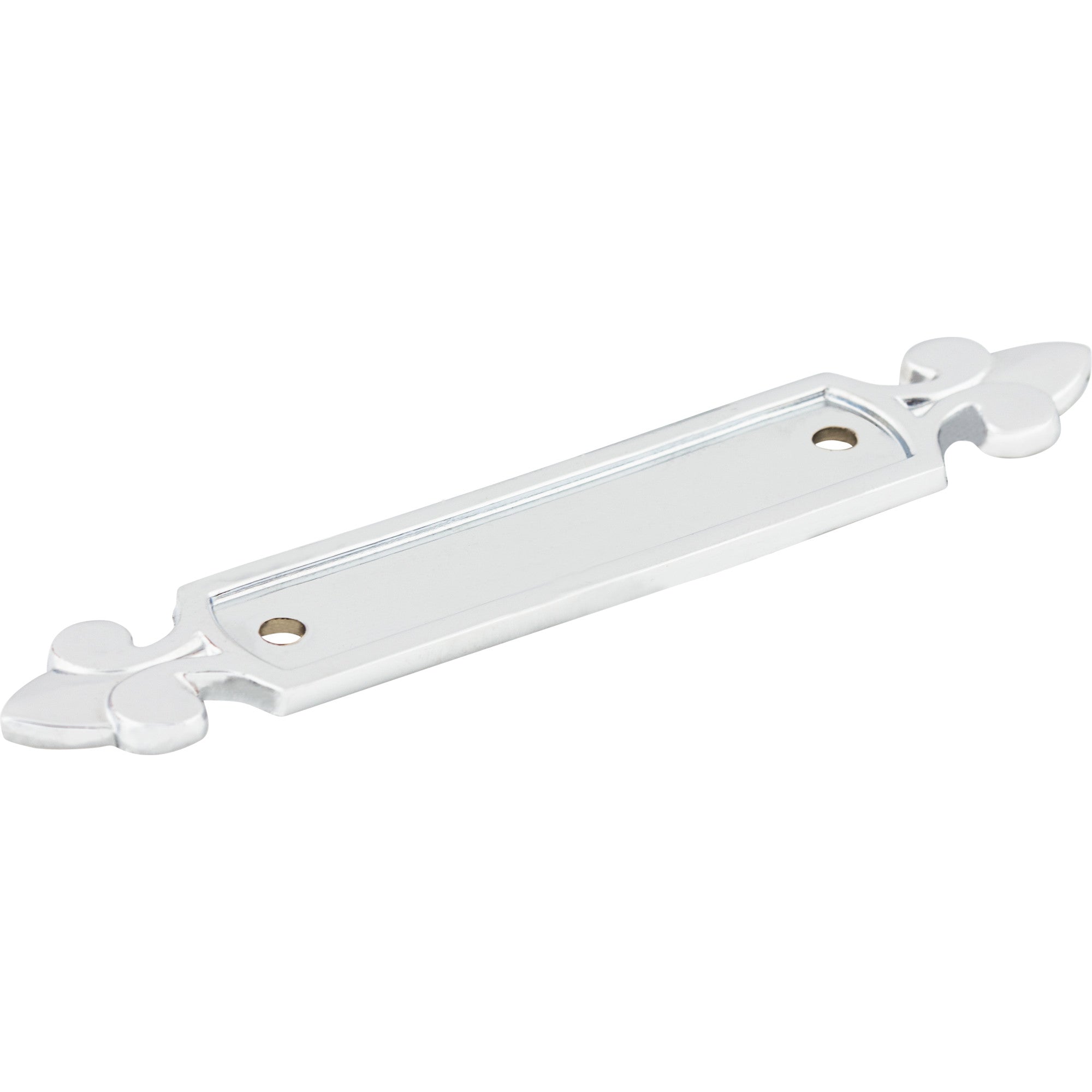 Dover Backplate 2 1/2" Center to Center Pull Backplate - Polished Chrome